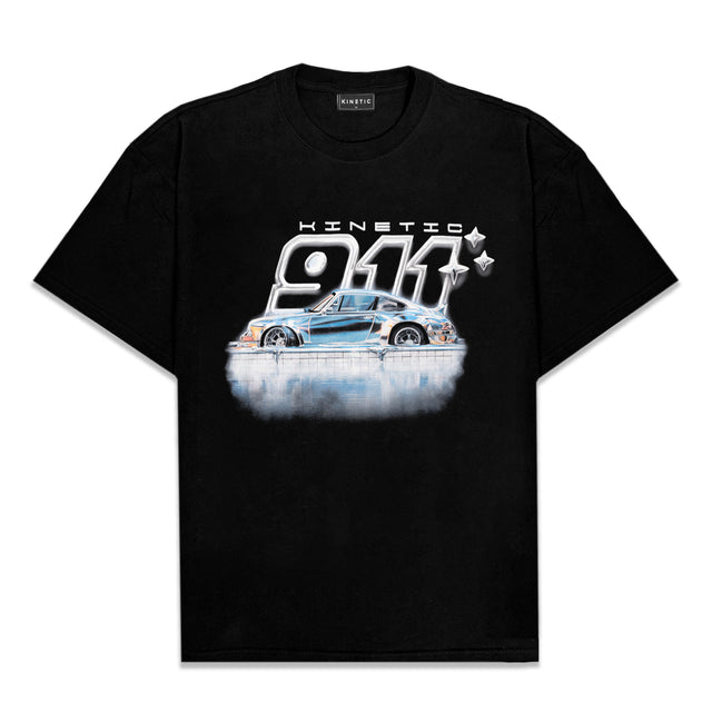 Chrome Porsche Oversized Shirt