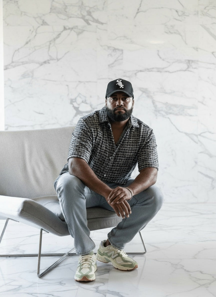 Boucle Nightfall Button Up Shirt