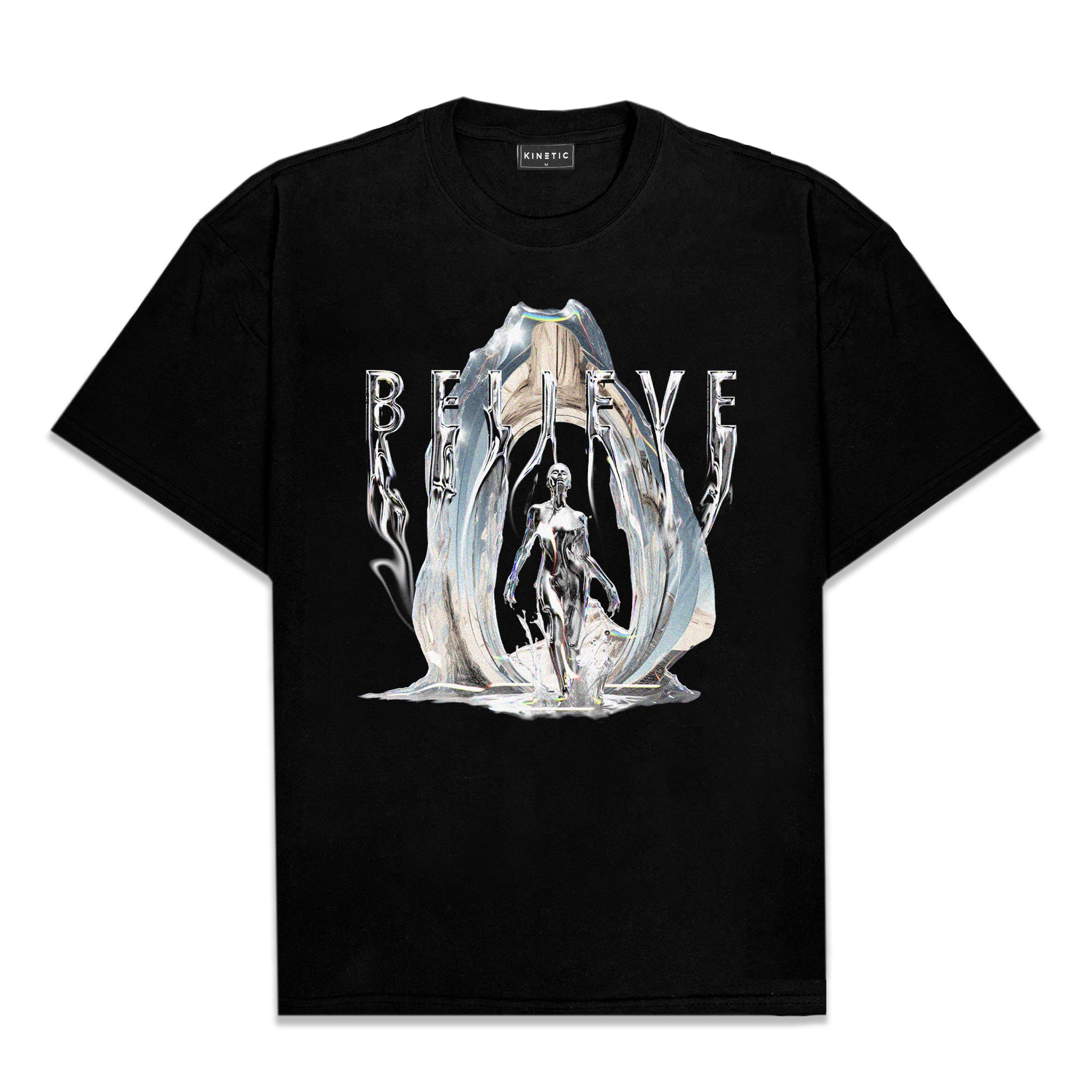 Lady of Chrome Oversized Shirt