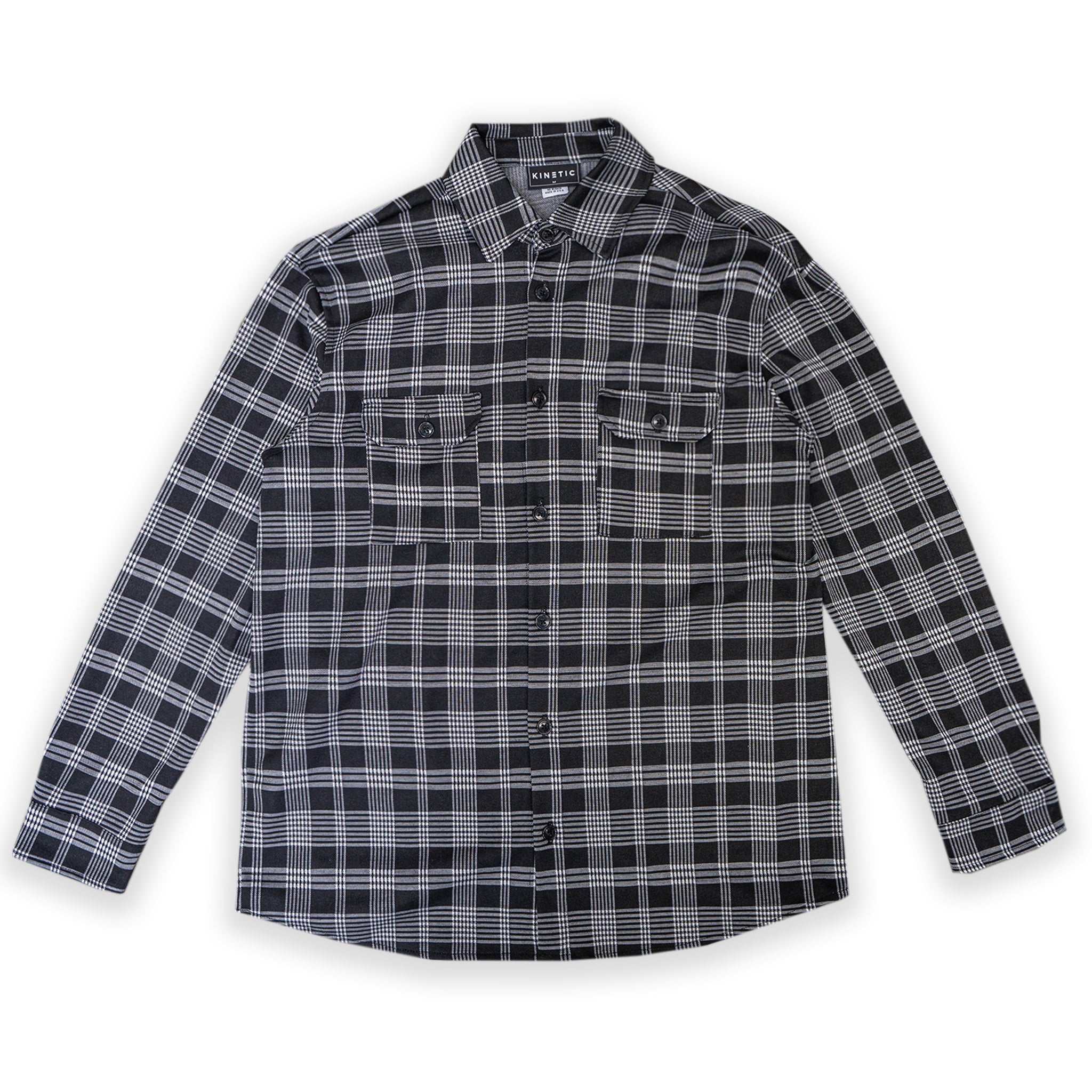 Standard 2 Pocket Flannel - Black