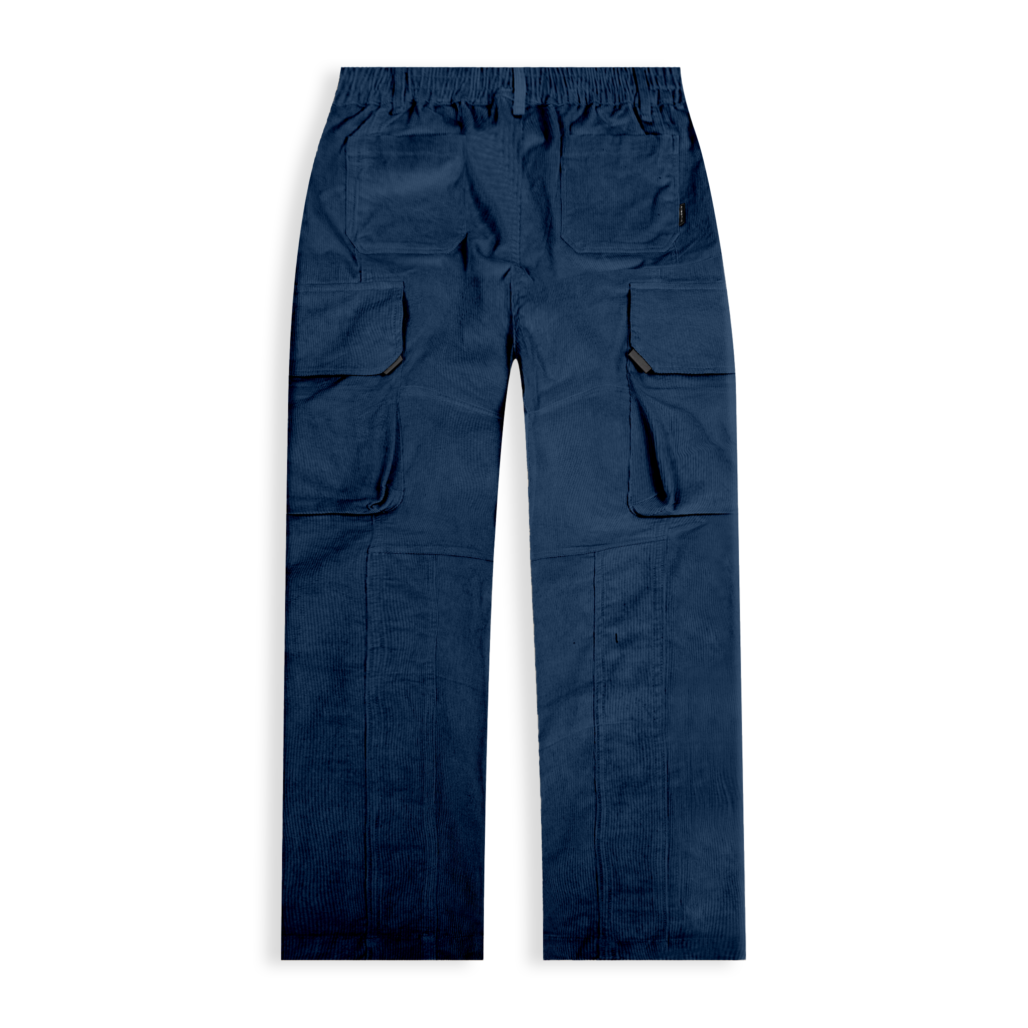 Navy Corduroy Cargo Pants