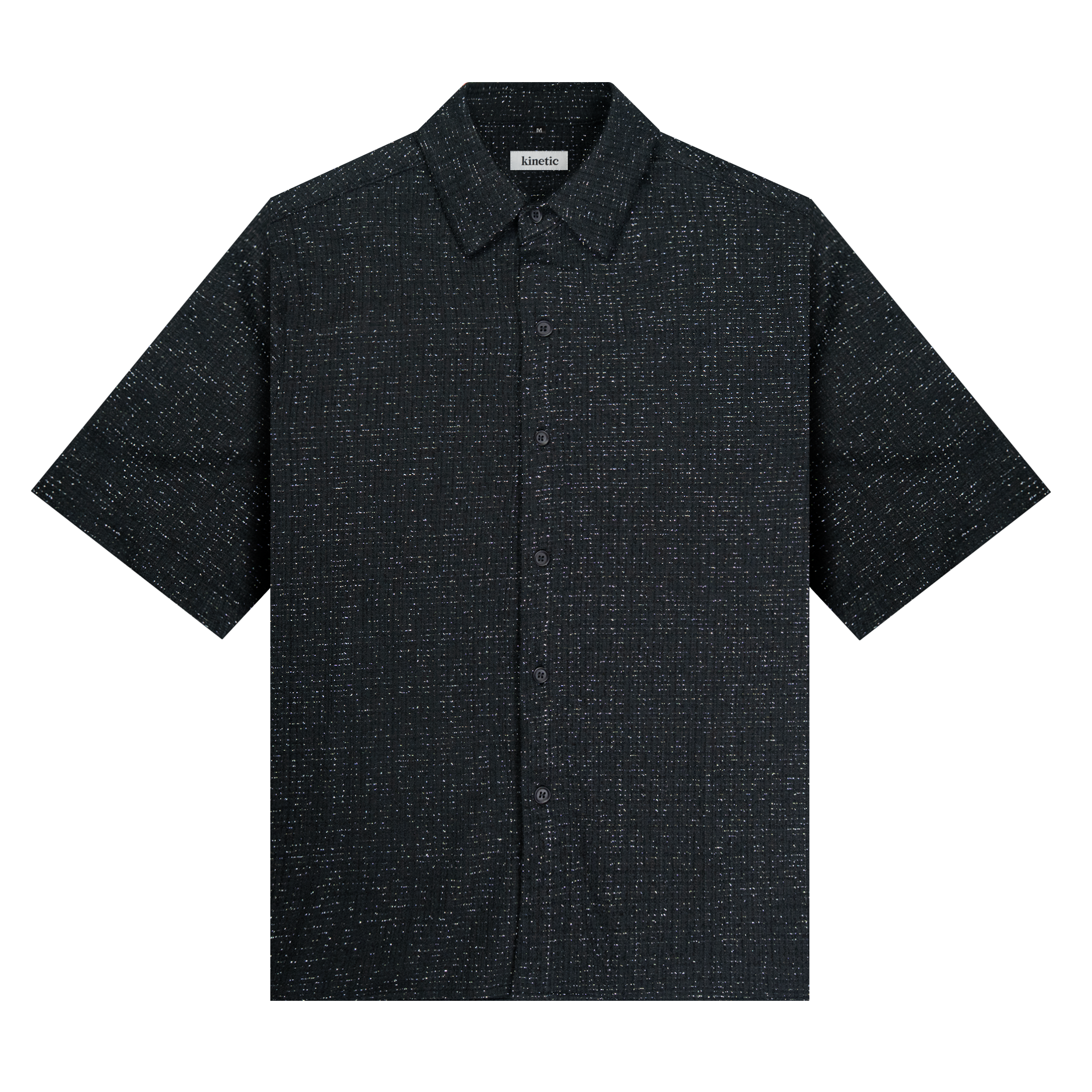 Boucle Spark Noir Button Up Shirt