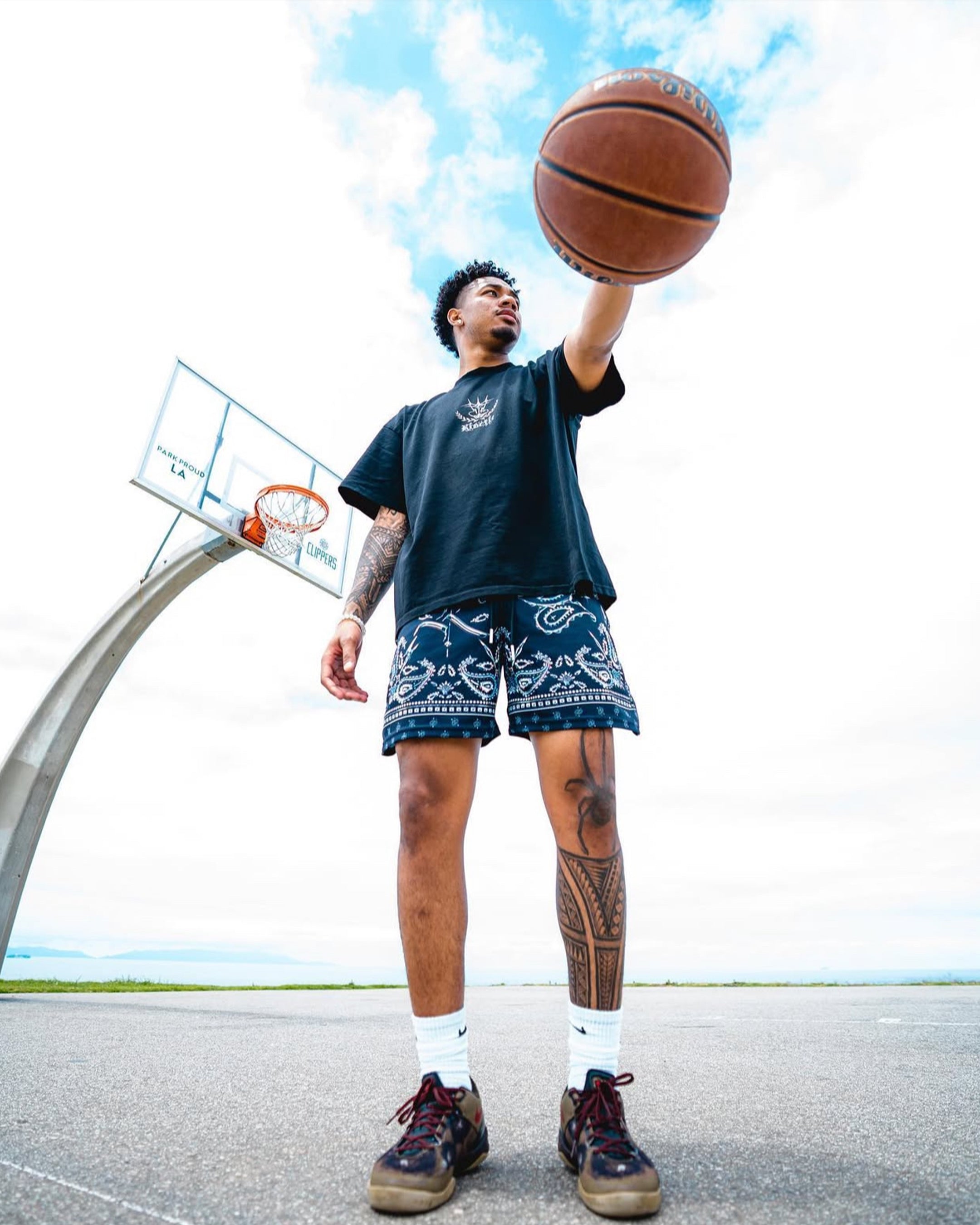 Chrome Bandana Fundamental Short