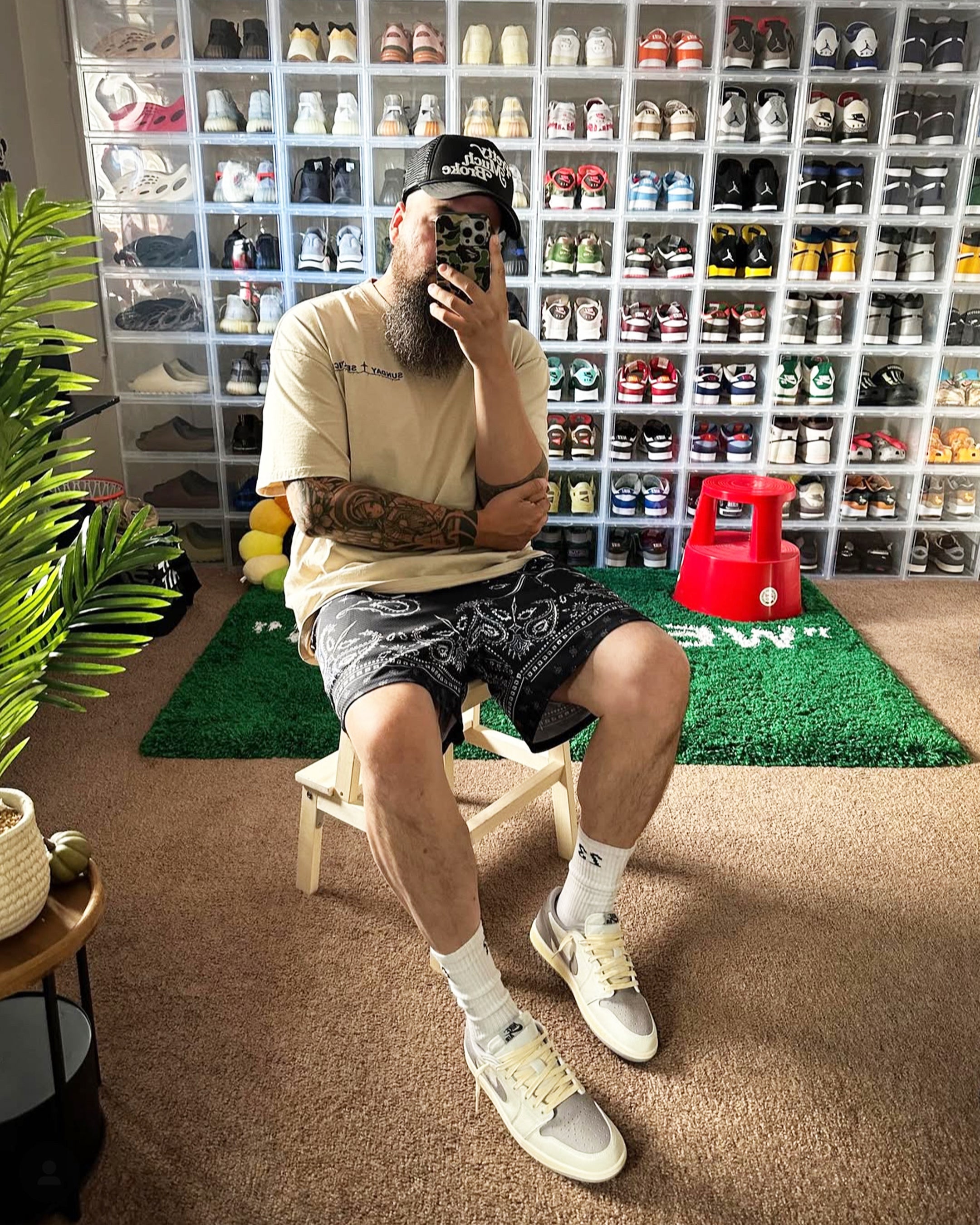 Chrome Bandana Fundamental Short