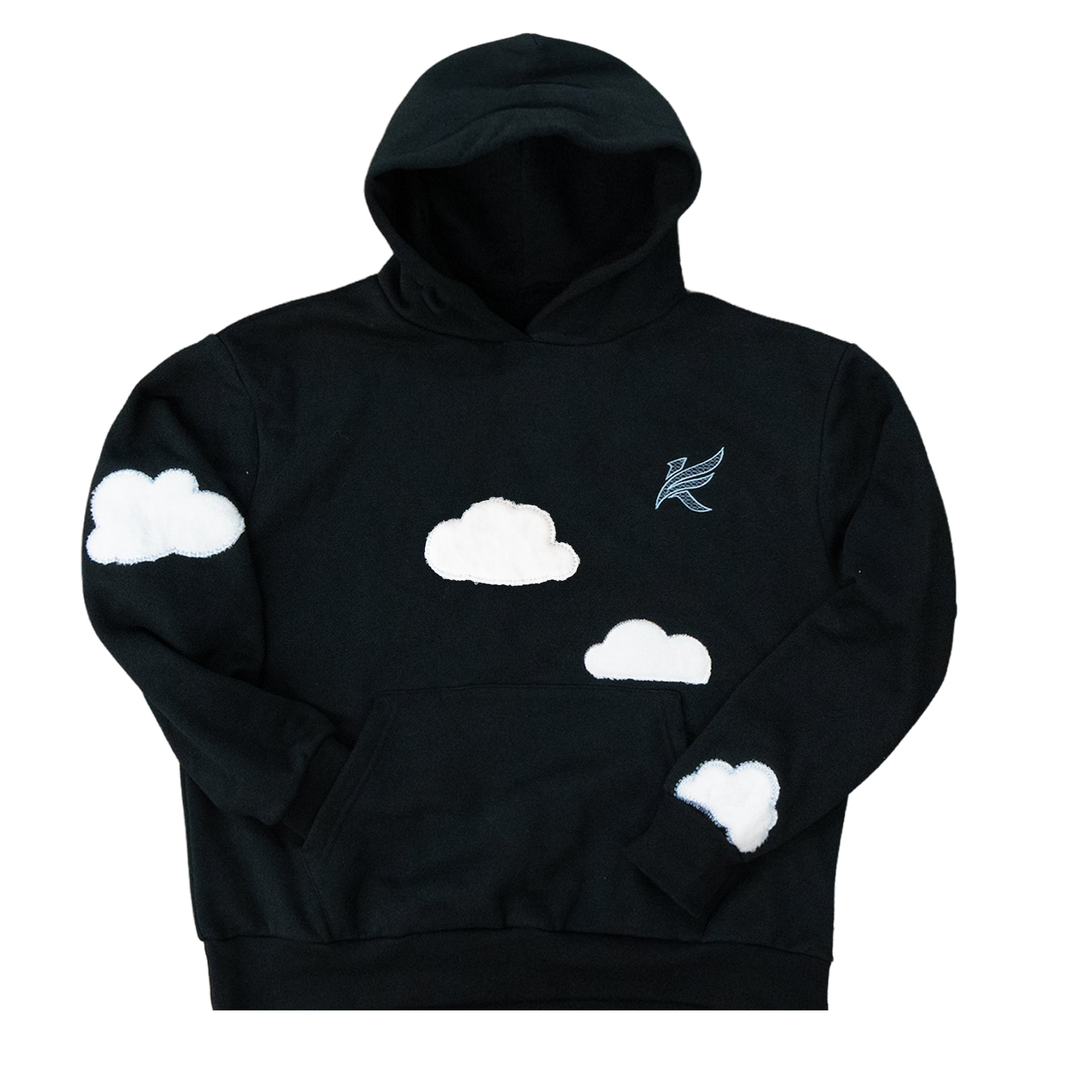 Cloud Embroidered Hoodie