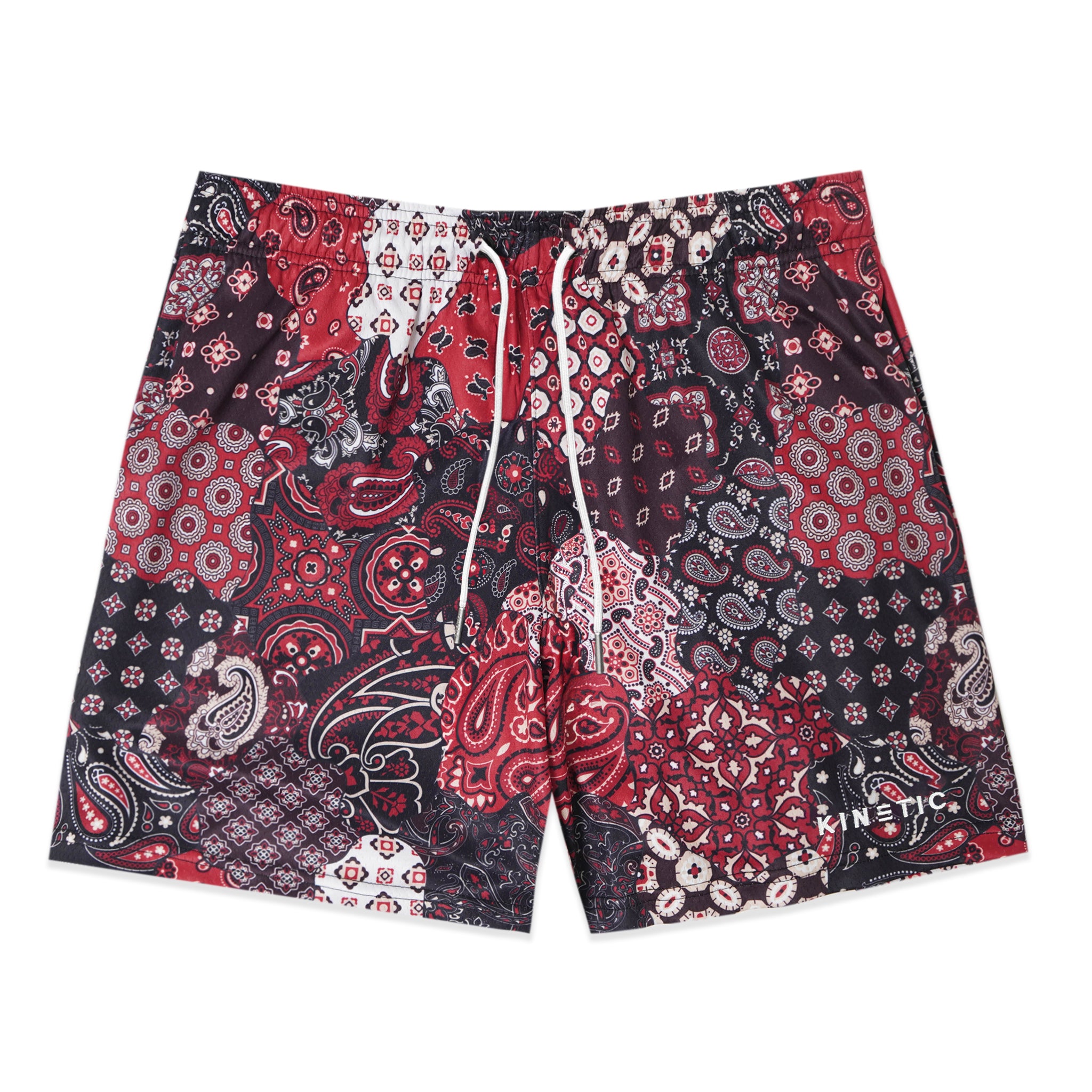 Crimson Tone Paisley Fundamental Short