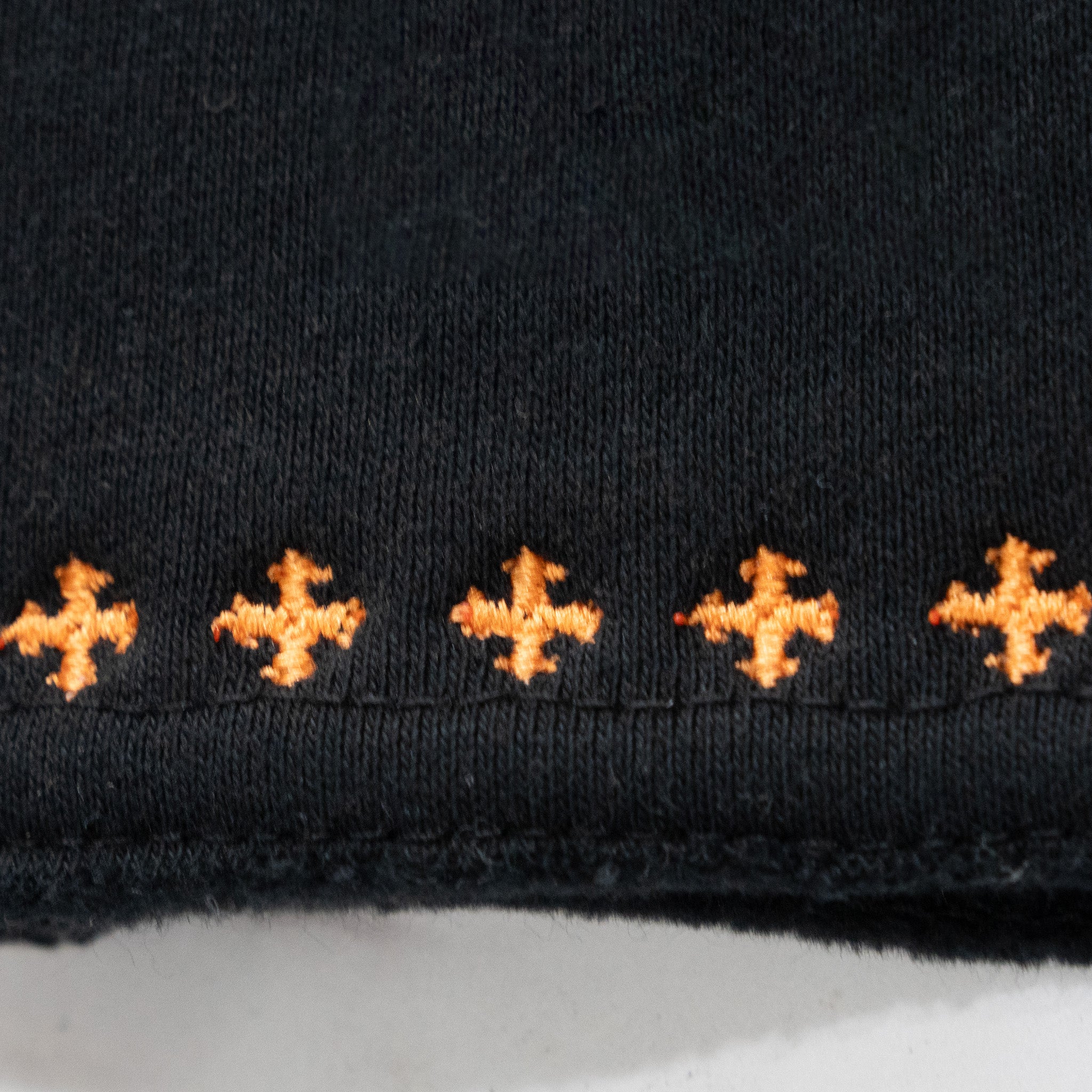 Cross Embroidered Sweatpant