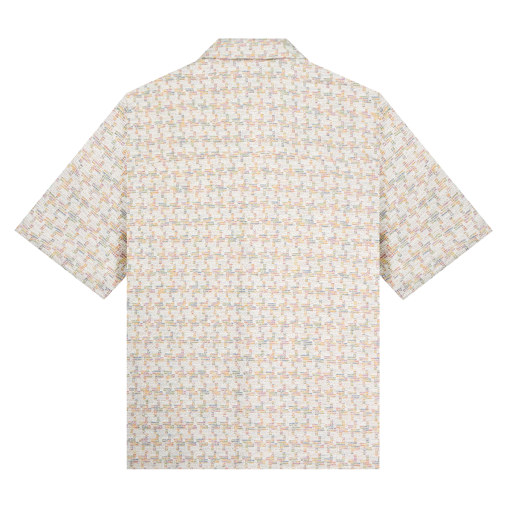 Boucle Pastel Mosaic Button Up Shirt