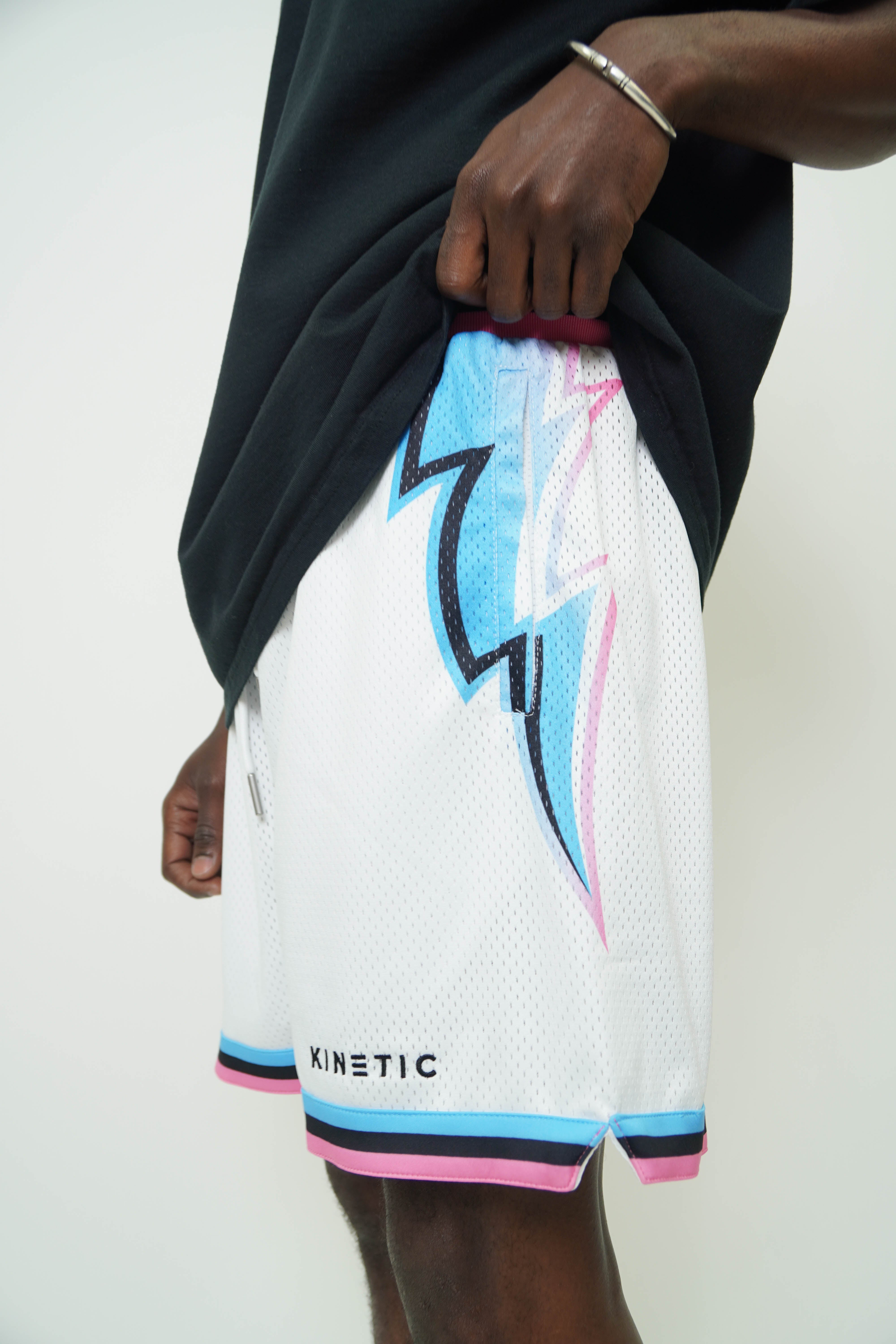 Cotton Candy Lightning Bolt Active Short