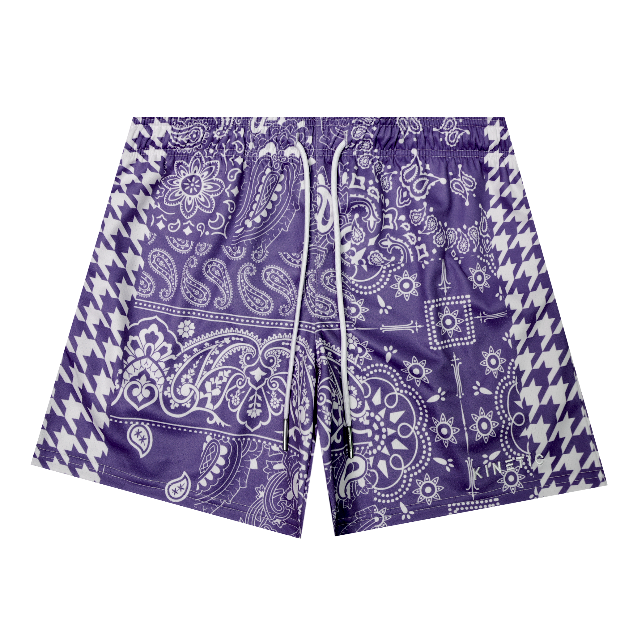 Houndstooth Paisley Future Dusk Fundamental Short