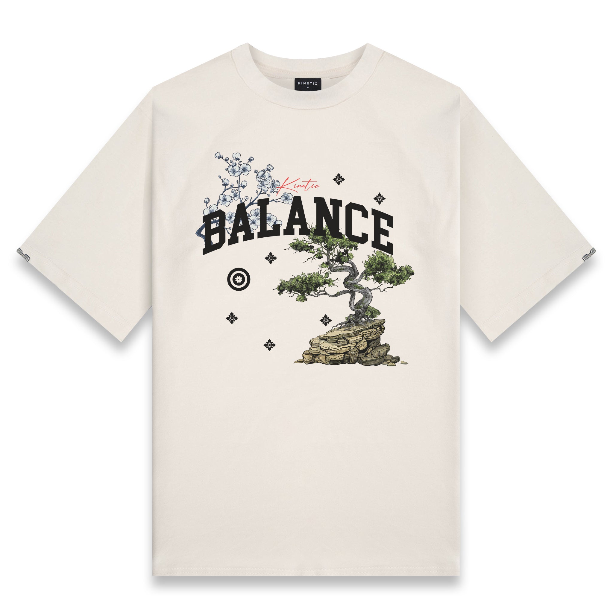 Bloom and Balance Cream Oversized Shirt