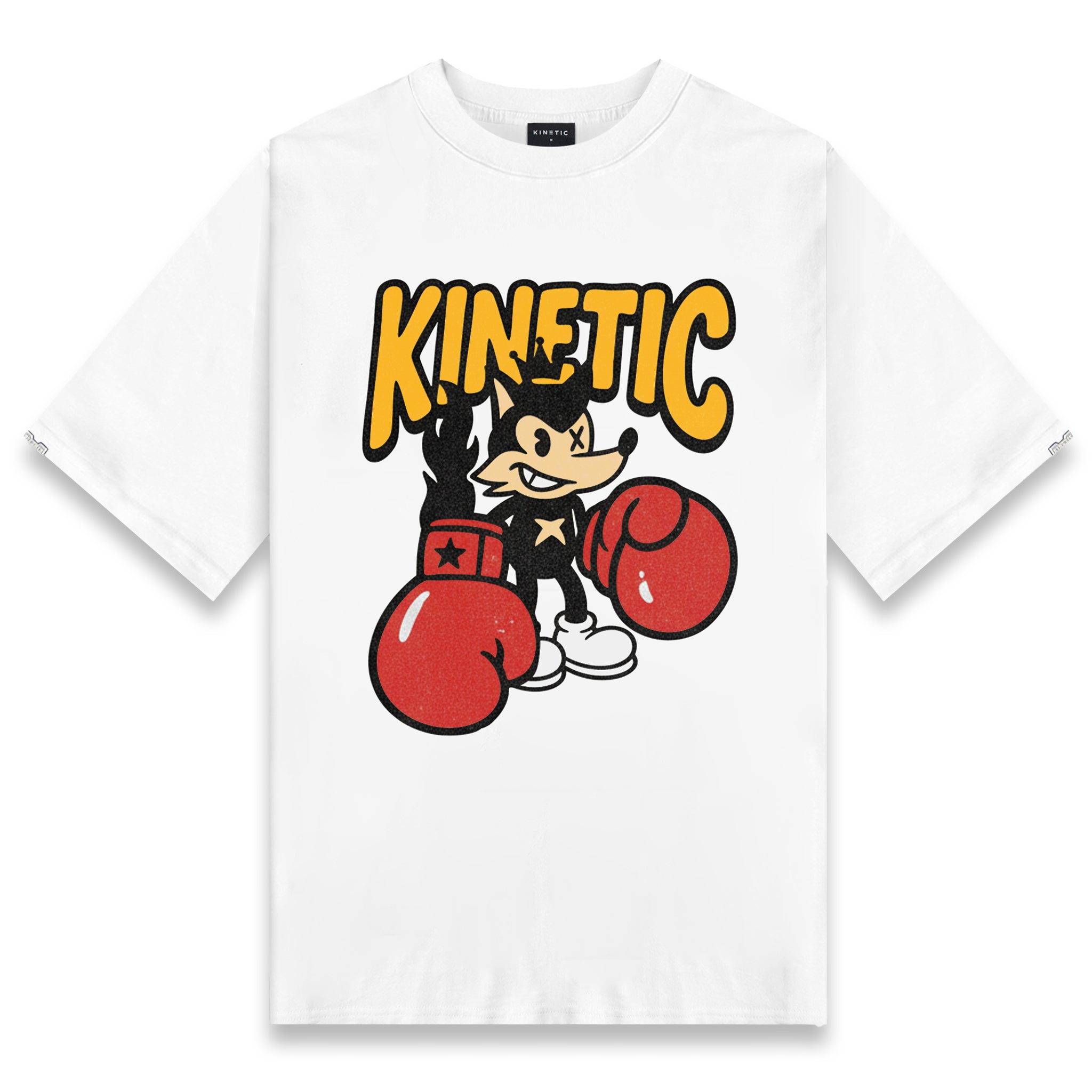 The Fighter White Oversized Shirt