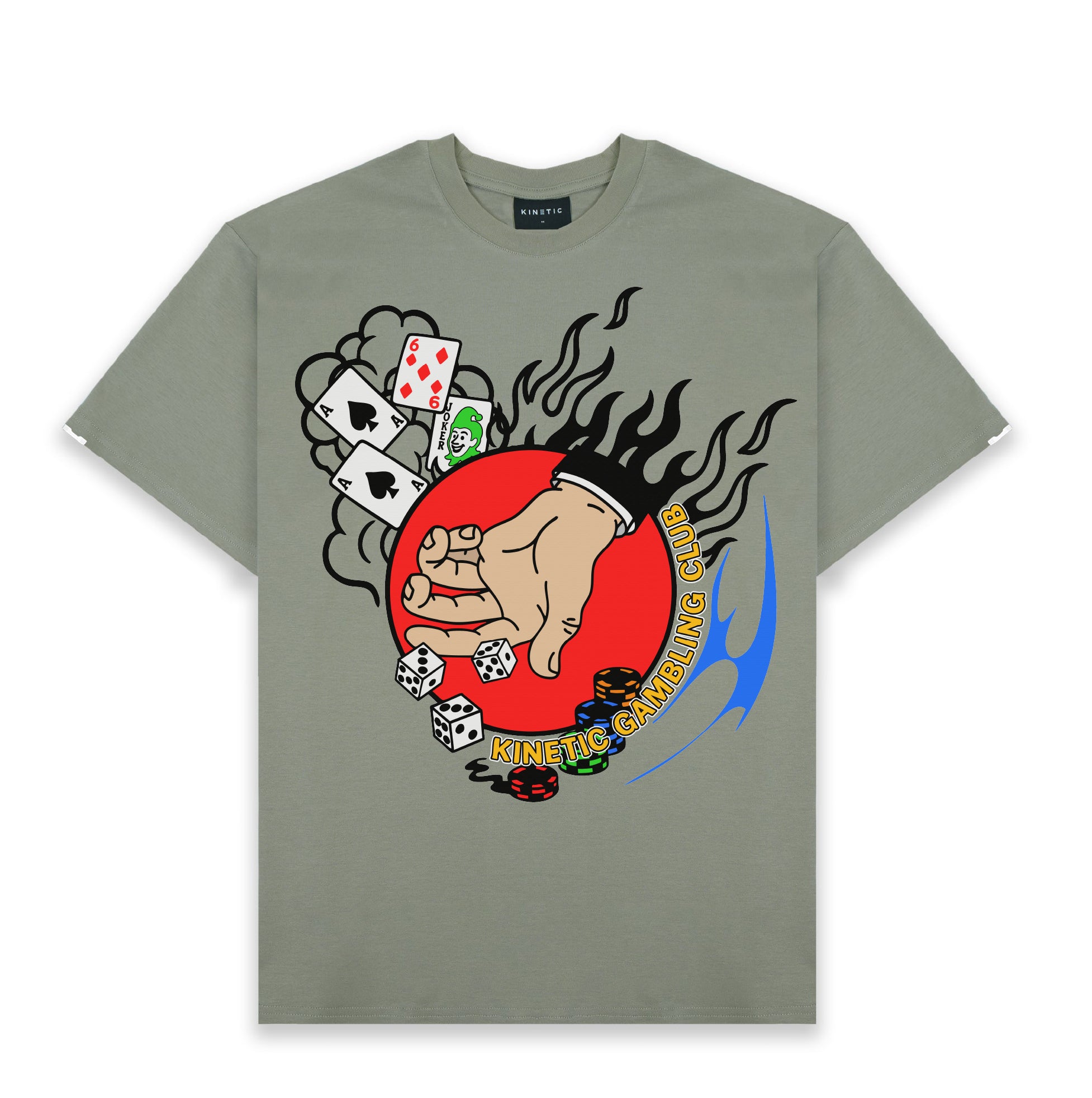 Gambling Club Sage Oversized Shirt