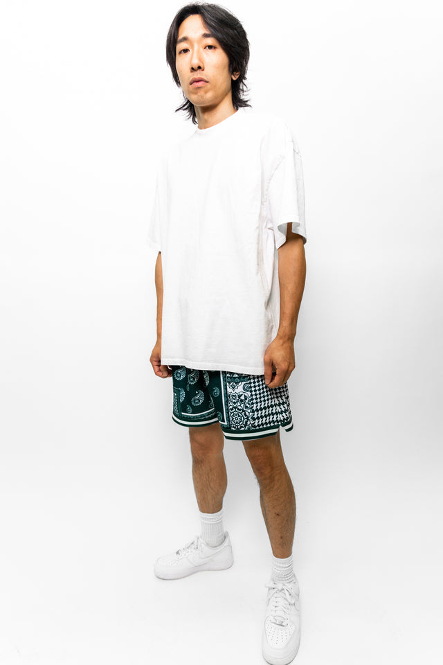 Dark Forest Houndstooth Paisley Active Short