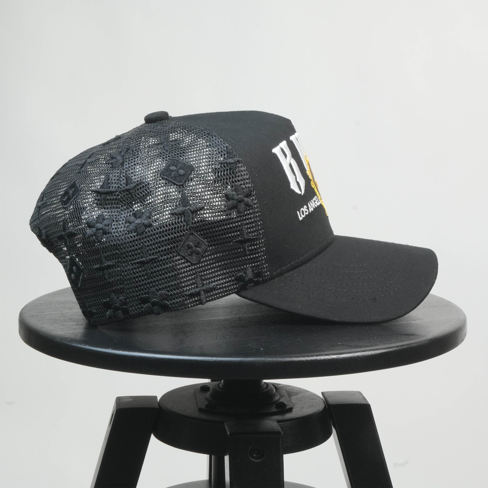 Fleur Noir Trucker Hat