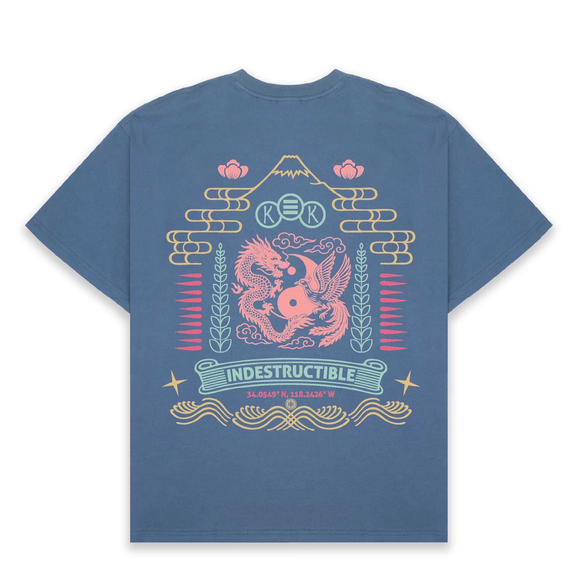 Indestructible Cobalt Oversized Shirt