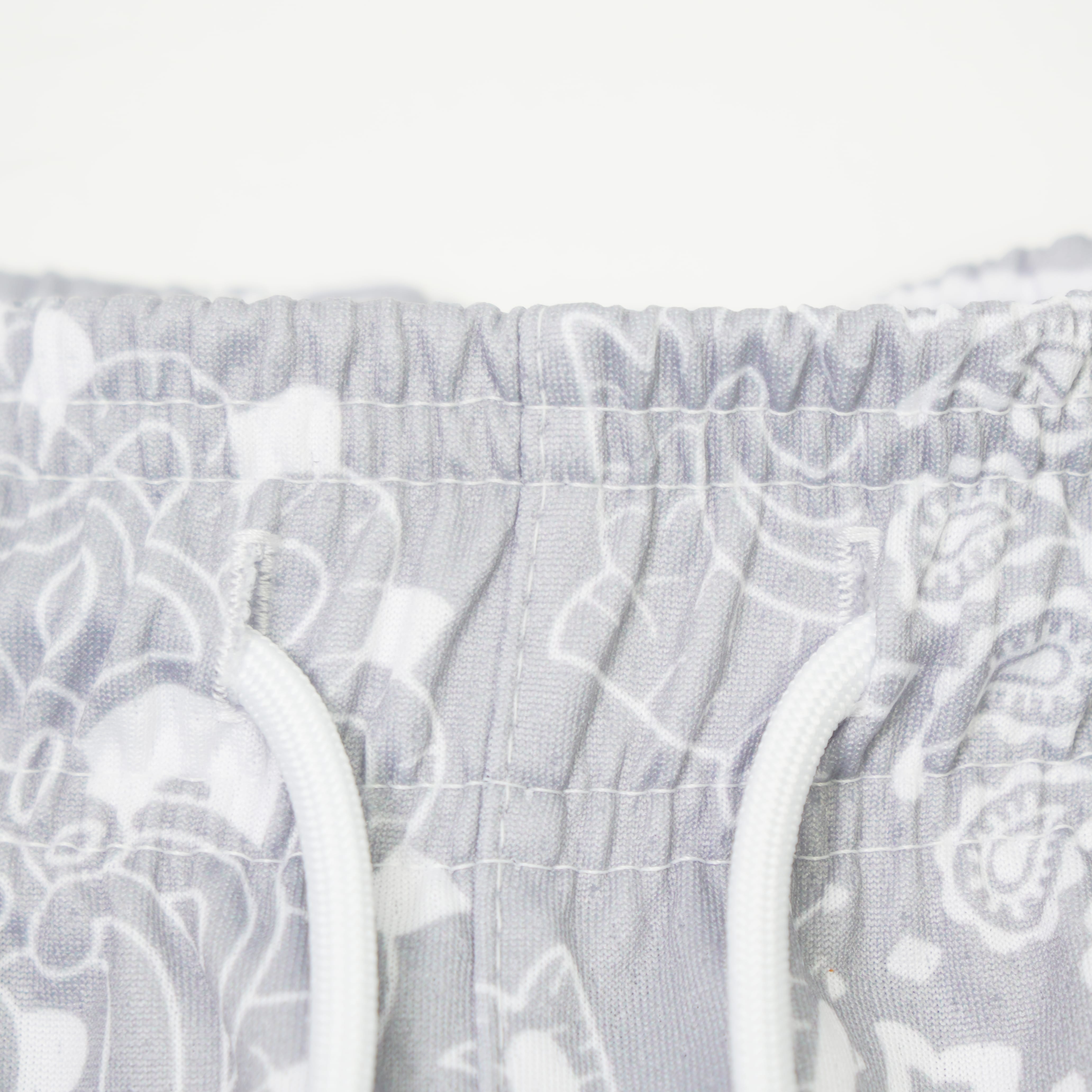 Houndstooth Paisley Keystone Silver Fundamental Short