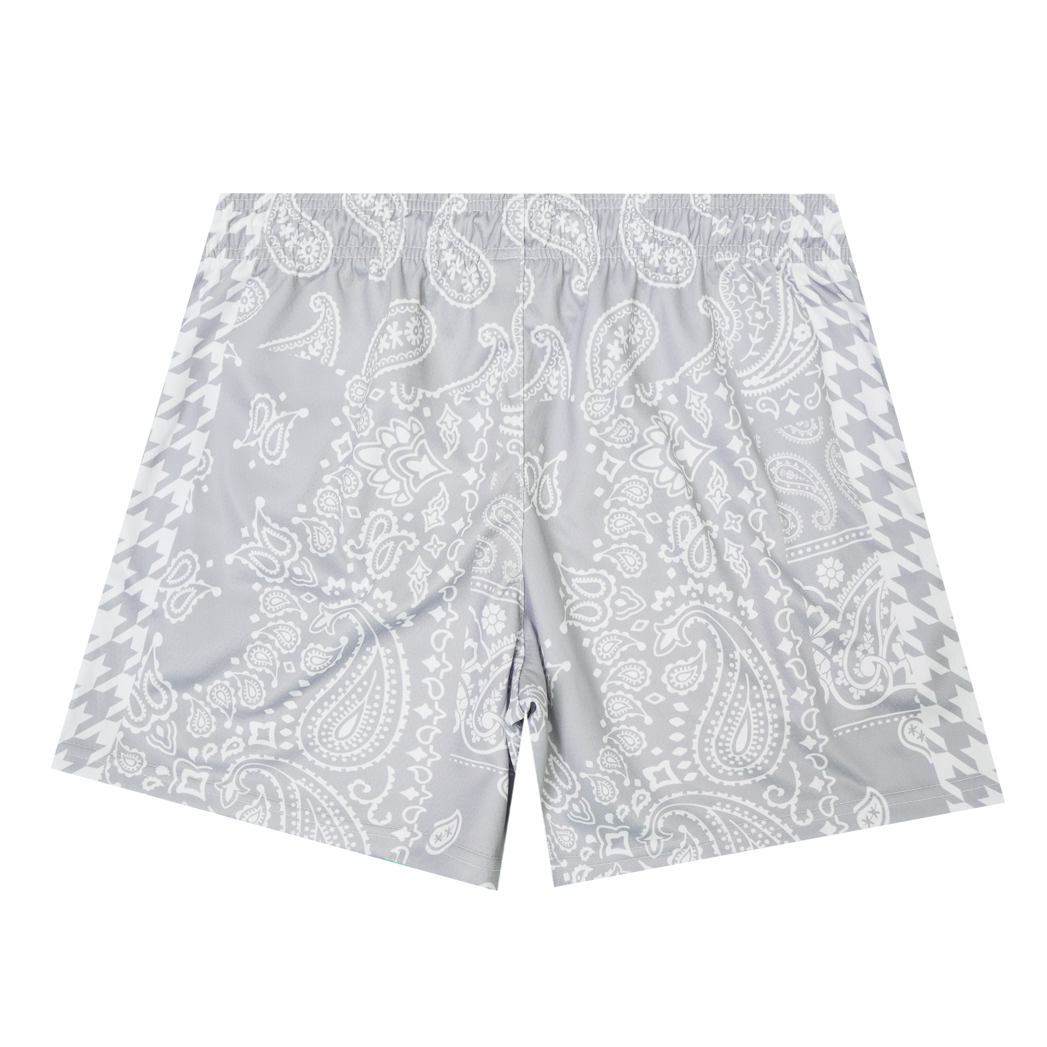 Houndstooth Paisley Keystone Silver Fundamental Short