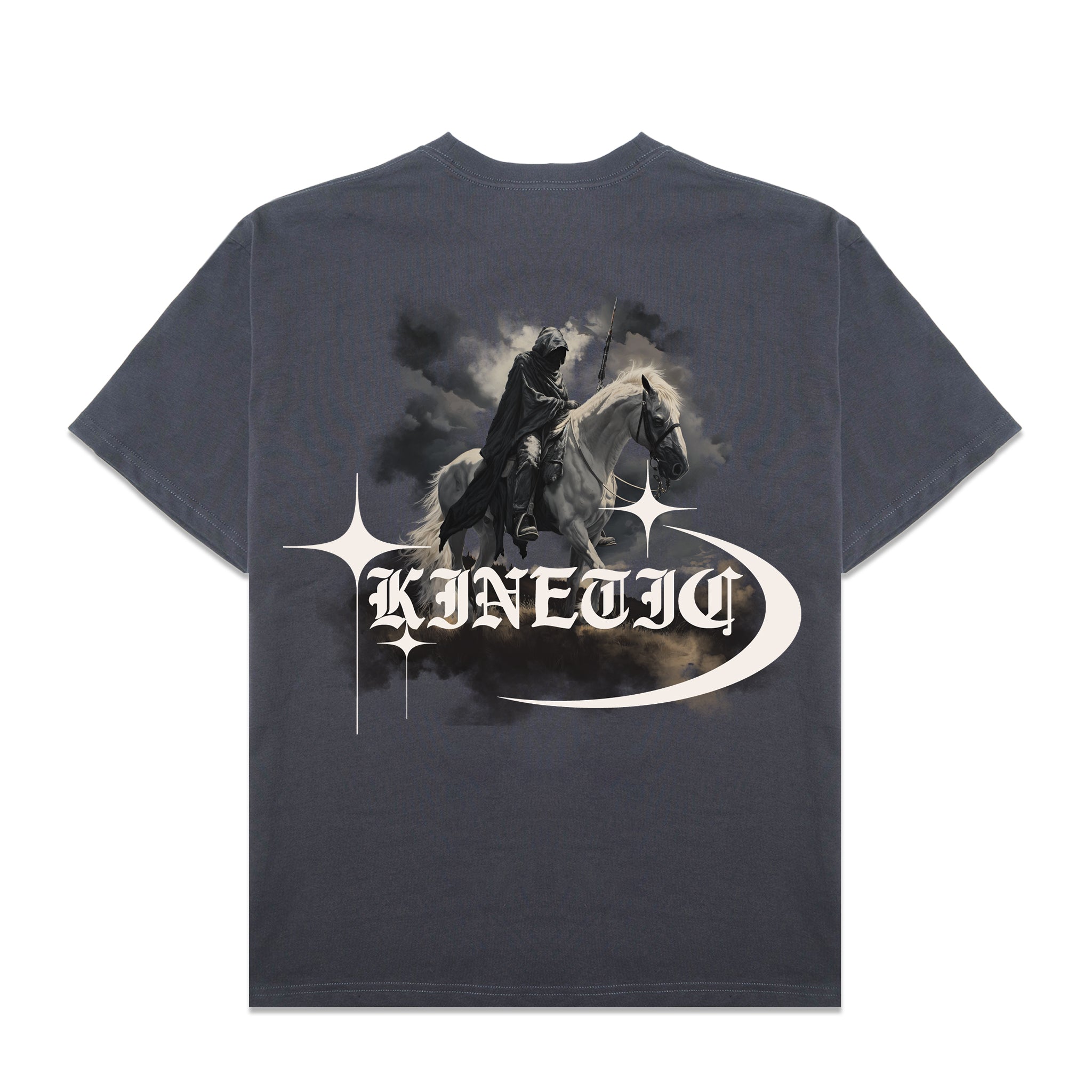 Nightrider Grey Oversized Shirt