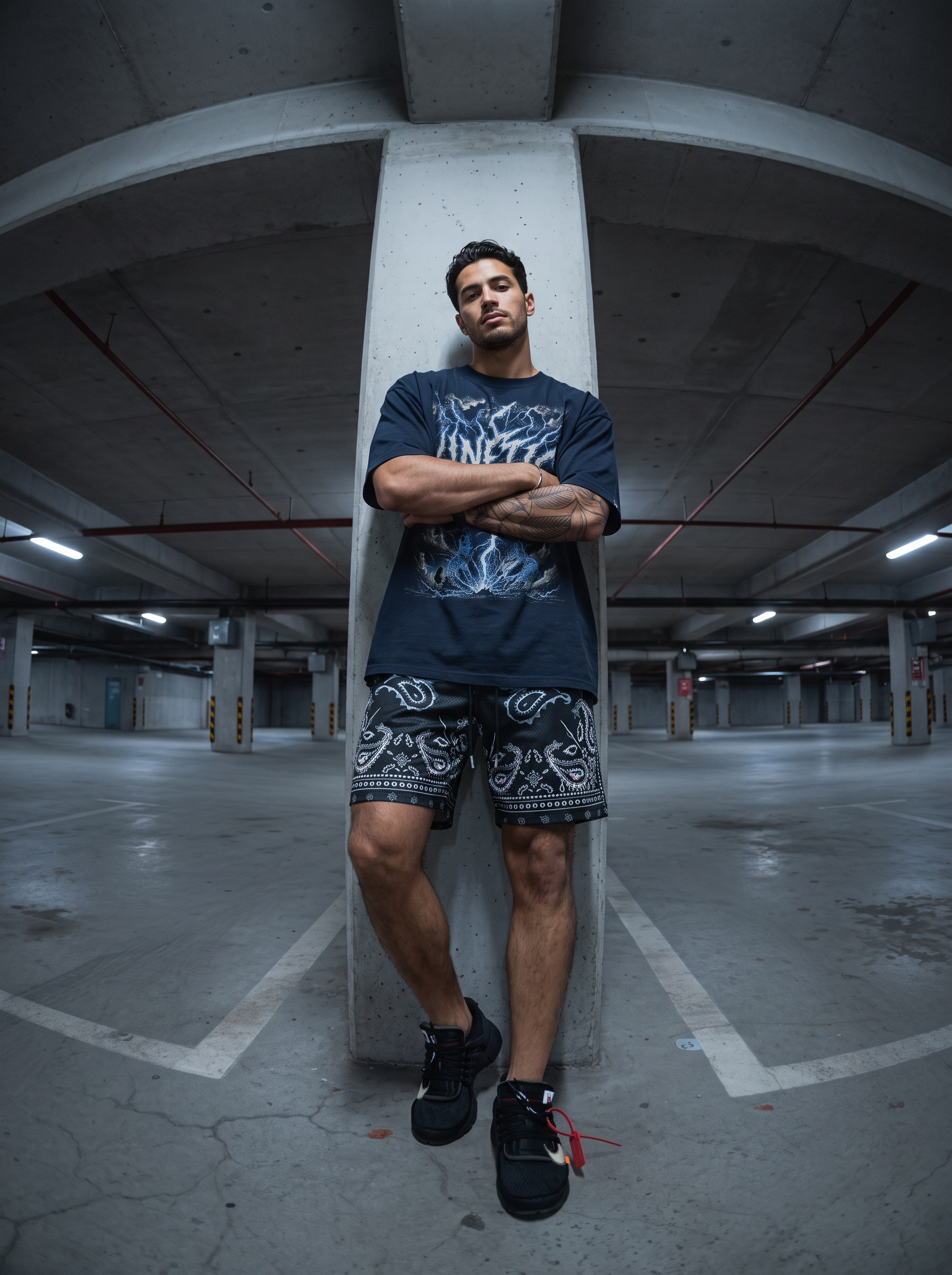Chrome Bandana Fundamental Short