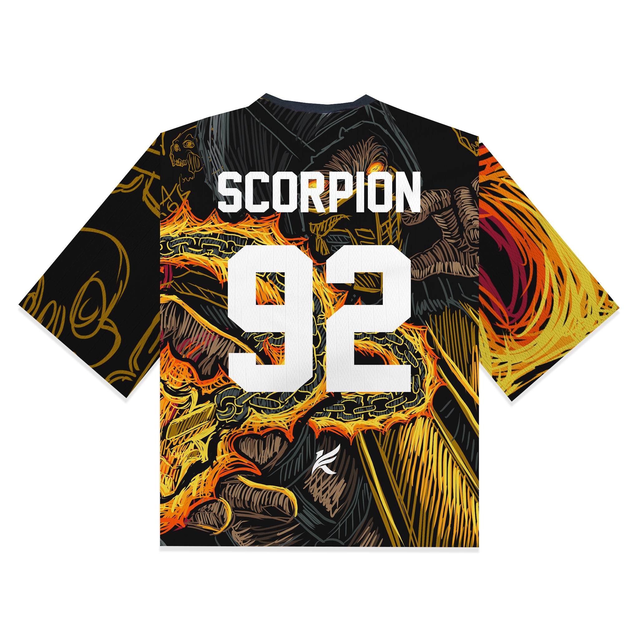 Scorp Soccer Jersey back