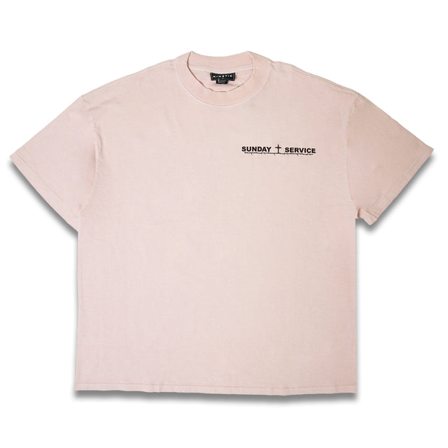Sunday Service Pink Oversized Shirt
