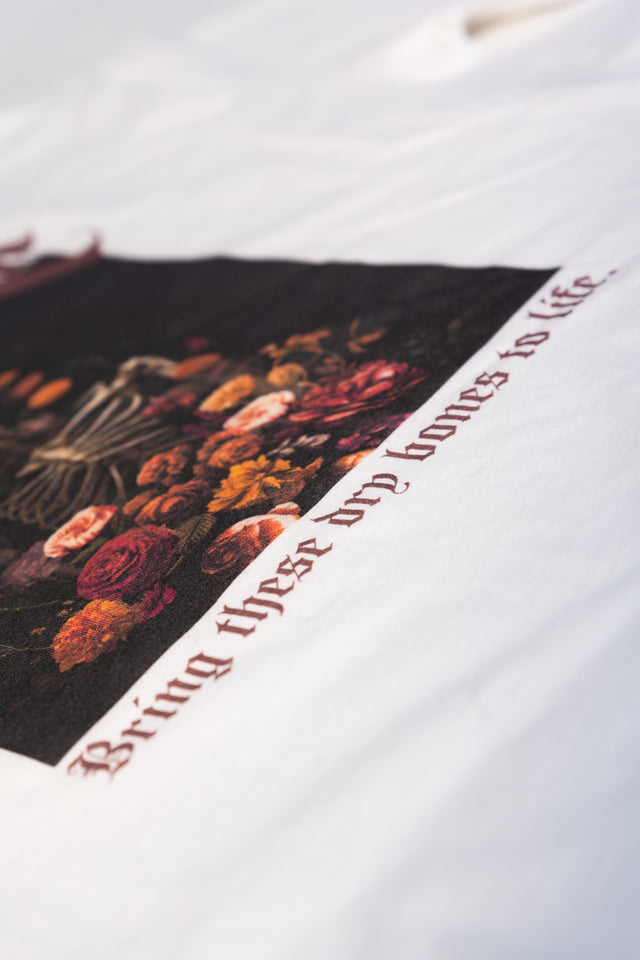 Skeletal Garden Oversized Shirt