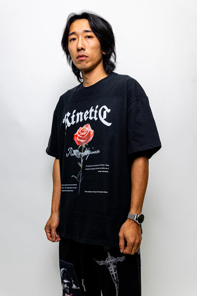 Dark Poet Rose Oversized Shirt