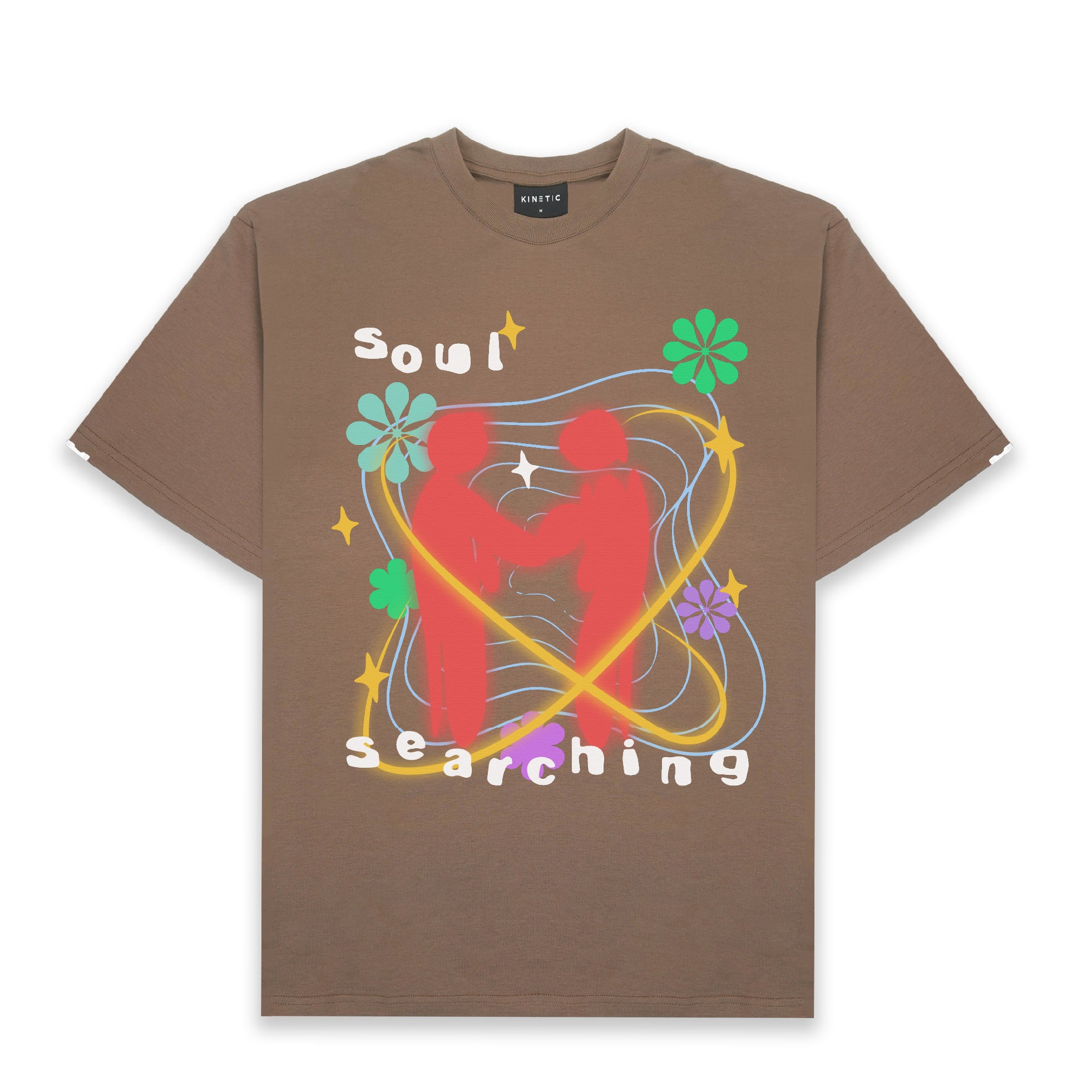 Soul Searching Mocha Oversized Shirt