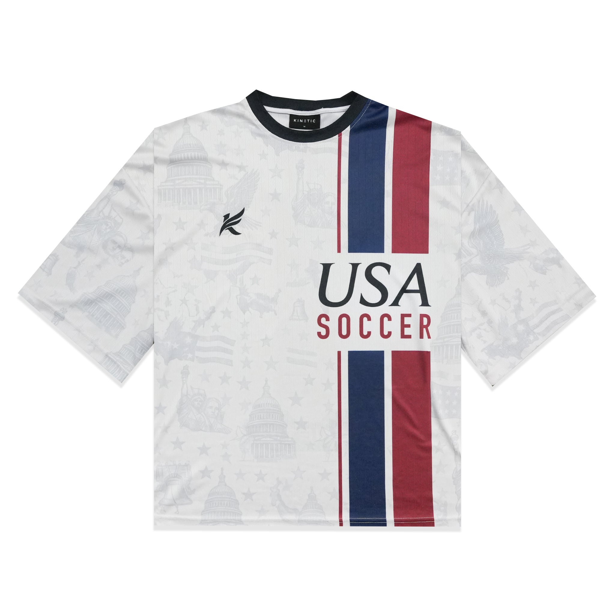 USA Cream World Cup Soccer Jersey