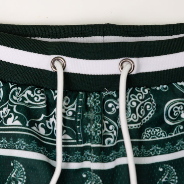 Dark Forest Houndstooth Paisley Active Short