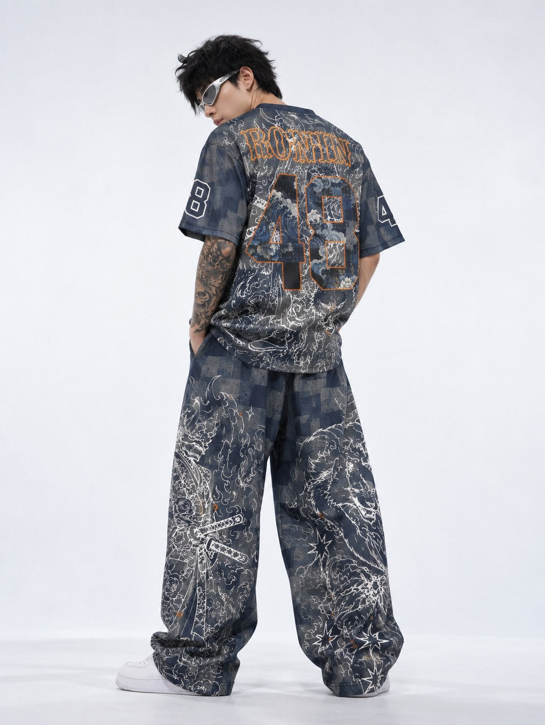 Ronin Denim Motif Jersey