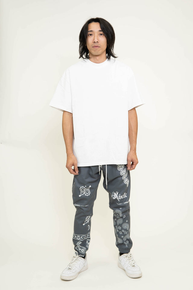 Smoke Paisley Sweatpant