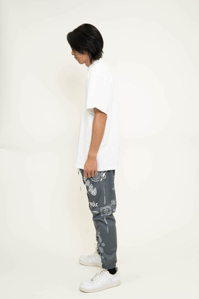 Smoke Paisley Sweatpant
