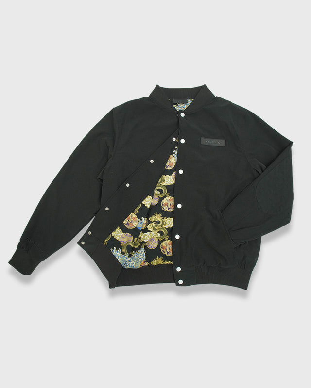 The Foundation Bomber - Black Jacquard