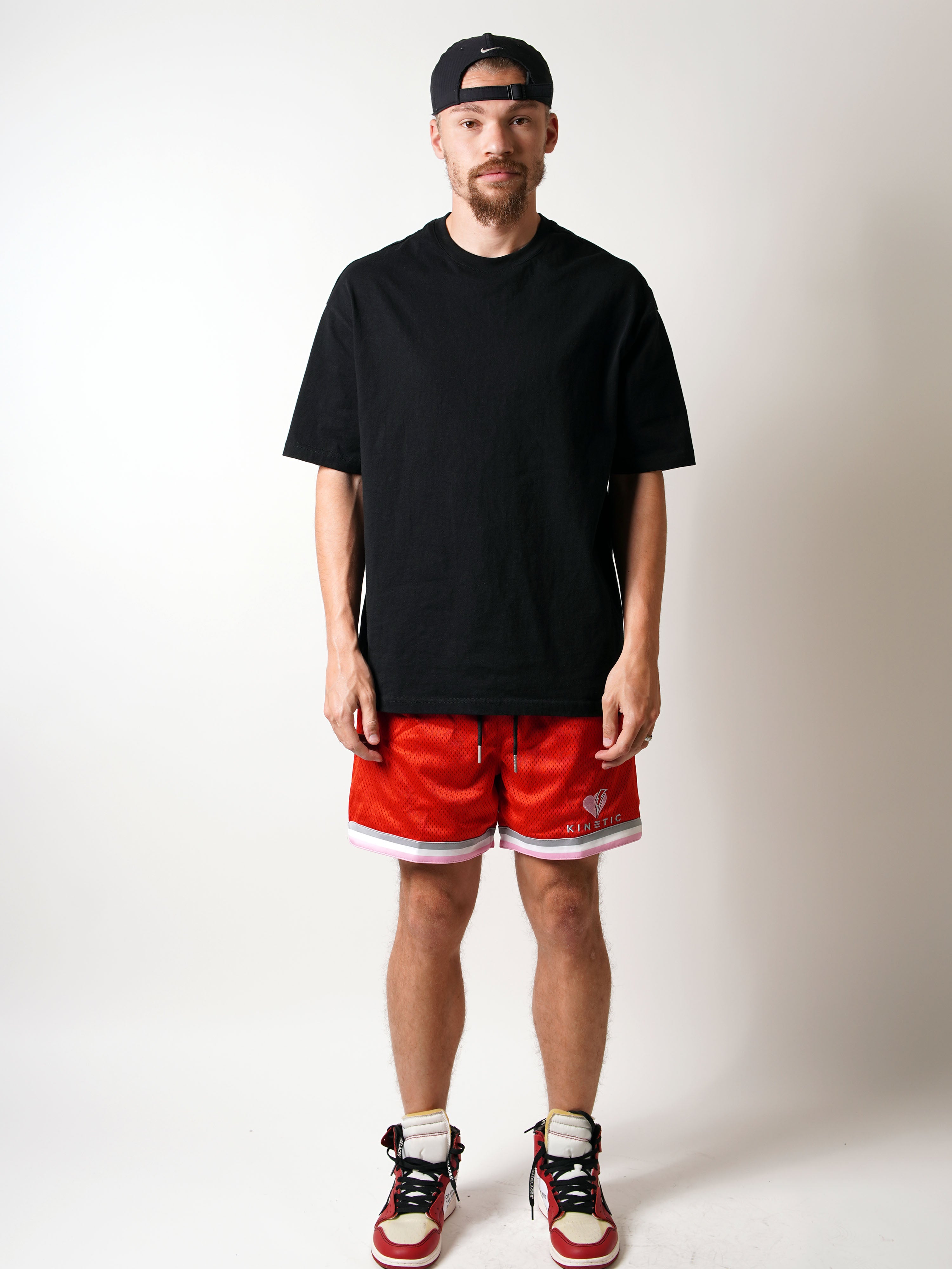 Struckn Luv Crimson Red Active Short