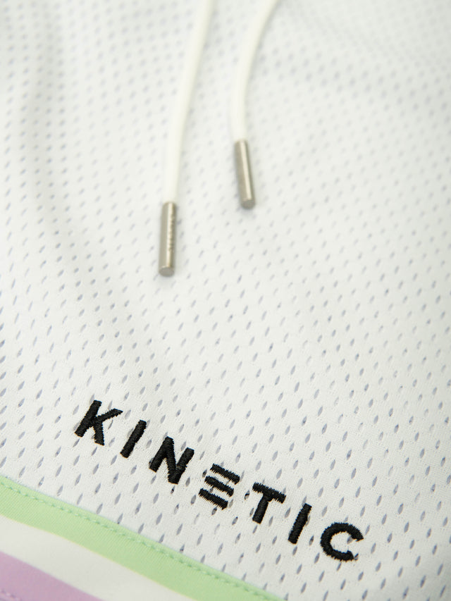 Pastel White Active Short
