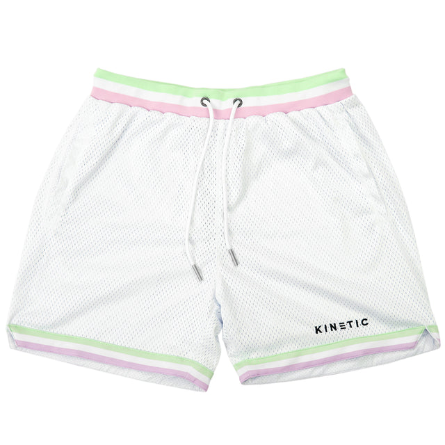 Pastel White Active Short