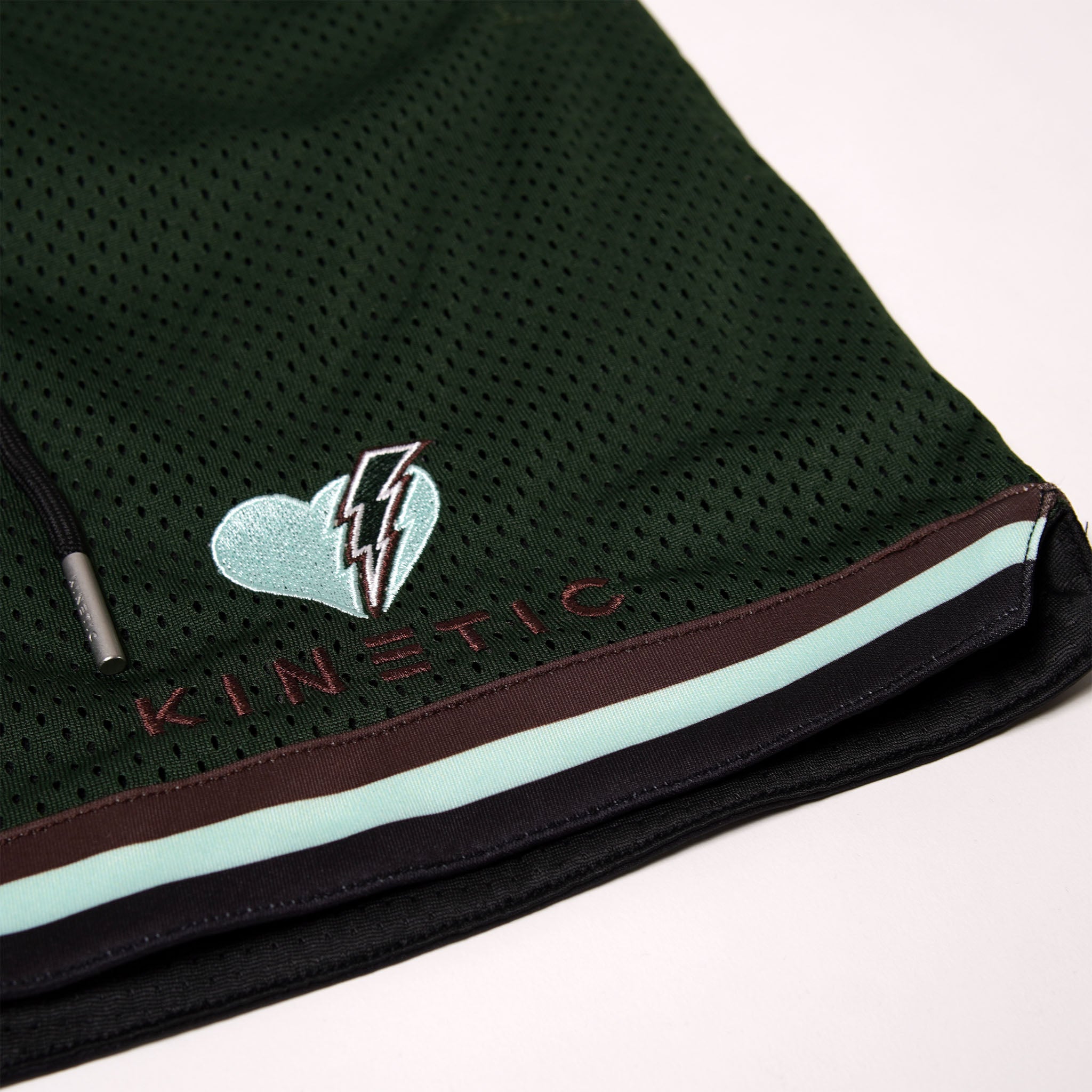 Struckn Luv Dark Green Active Short