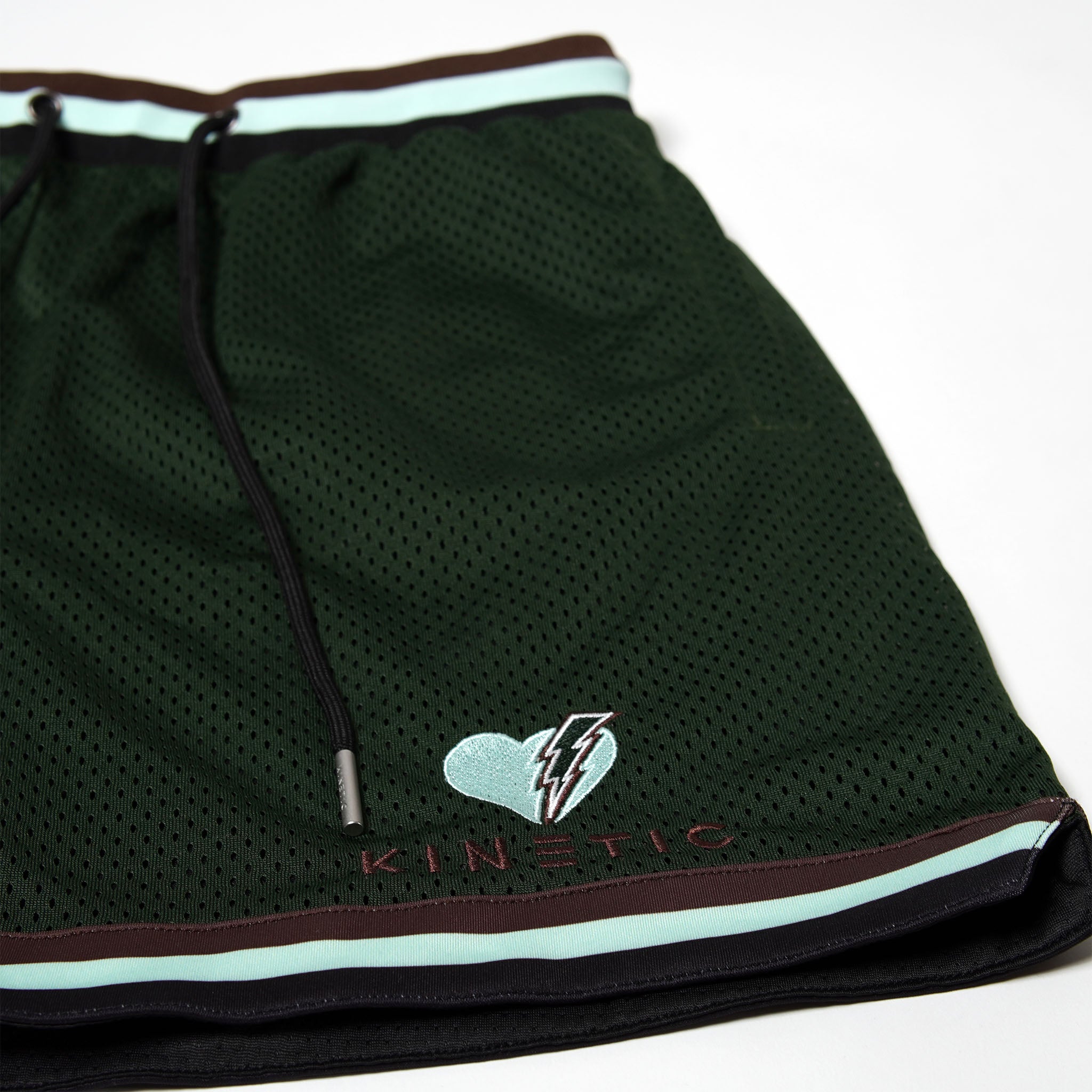 Struckn Luv Dark Green Active Short