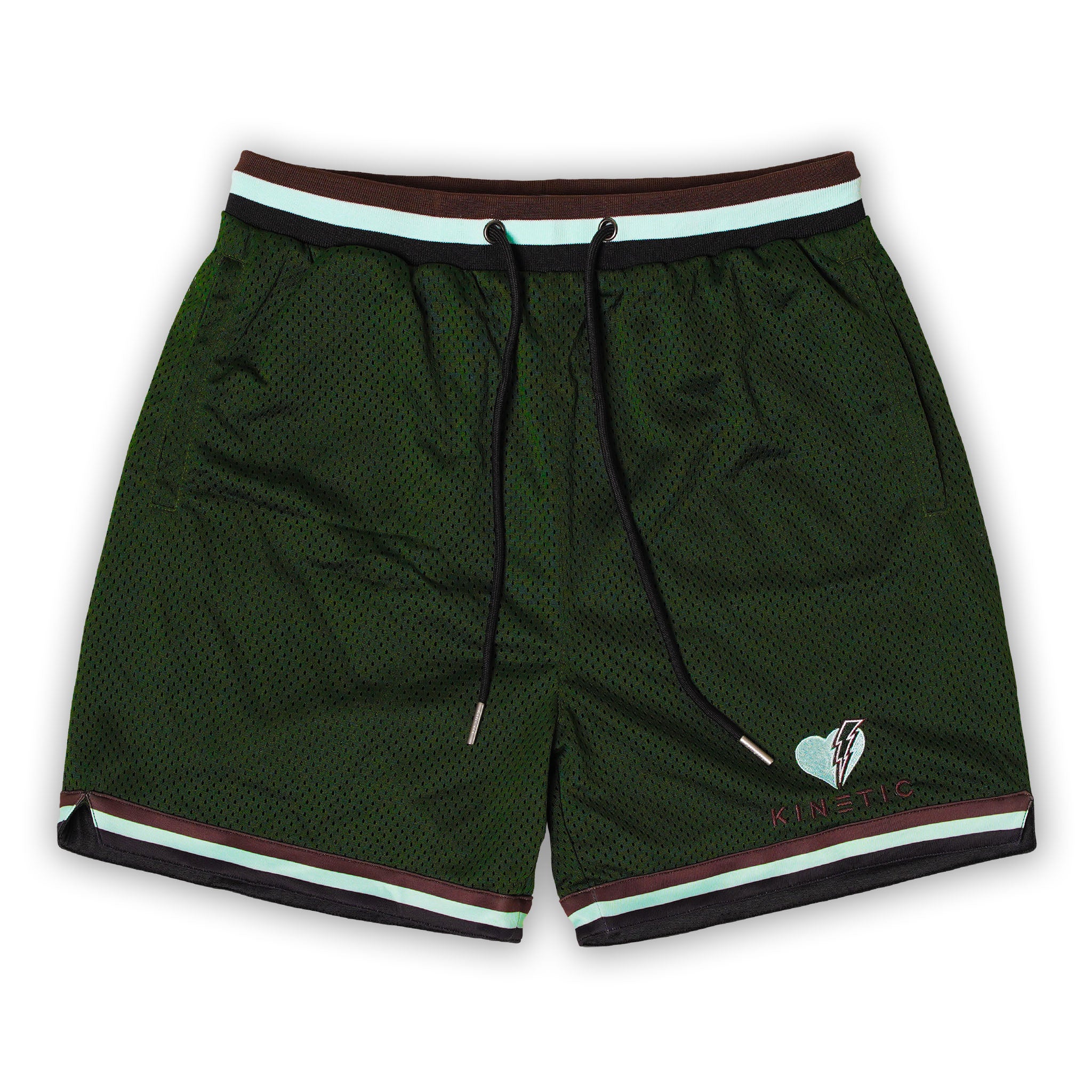 Struckn Luv Dark Green Active Short
