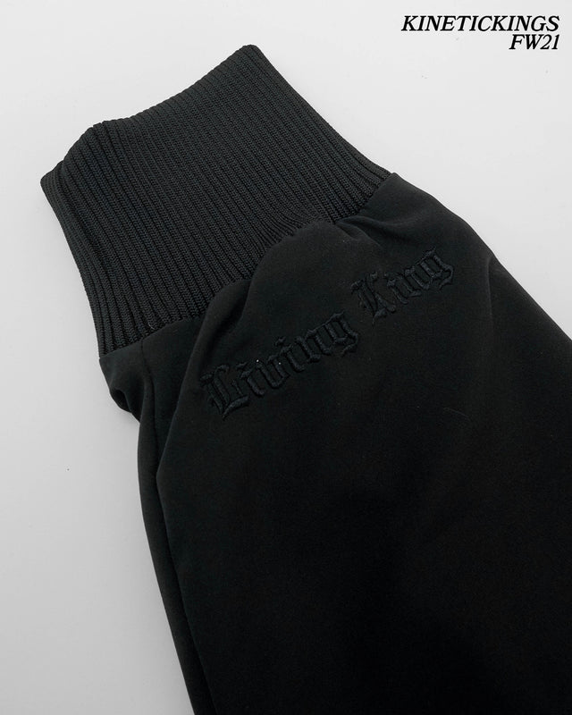 The Foundation Bomber - Black Jacquard