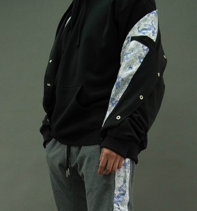 The Foundation Bomber - Grey Jacquard