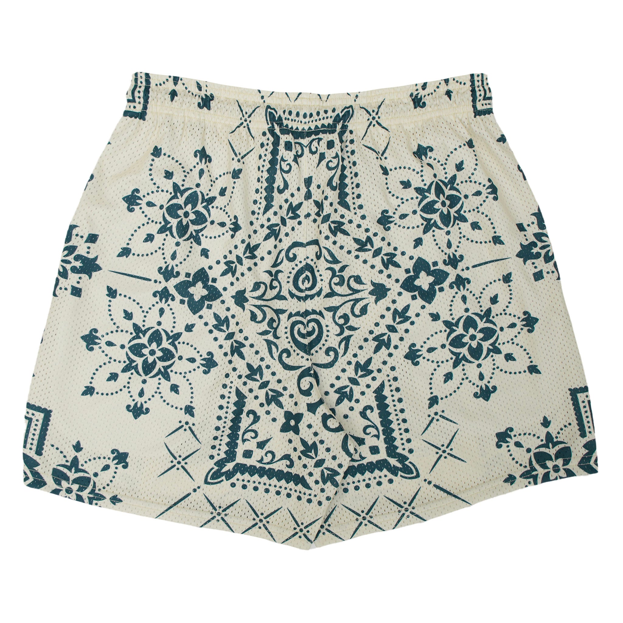 Porcelain Green Paisley Fundamental Short