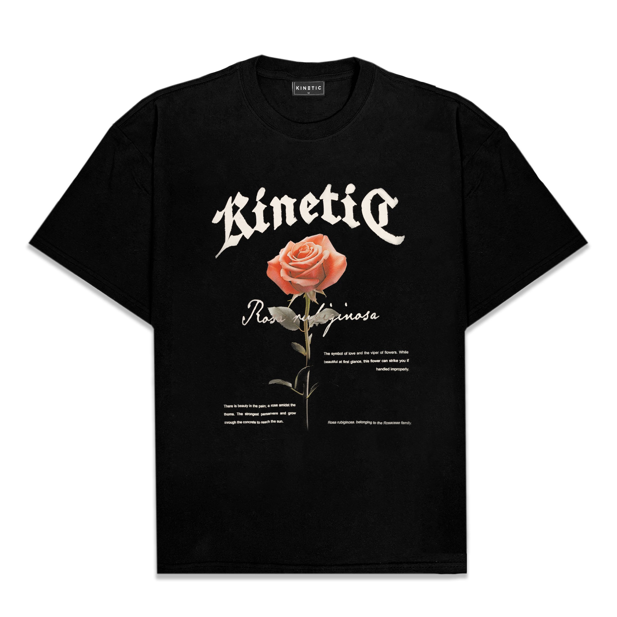 Dark Poet Rose Oversized Shirt