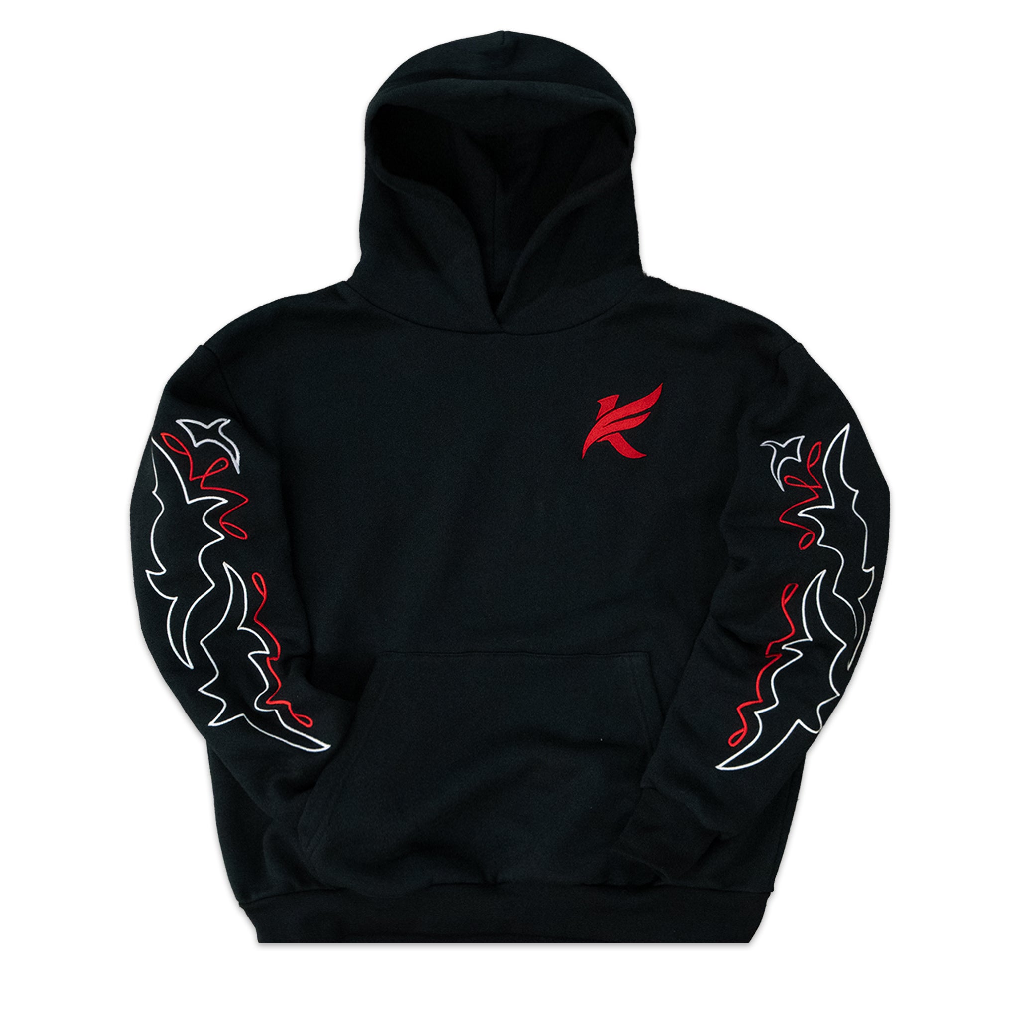 After School Sketch Embroidered Hoodie