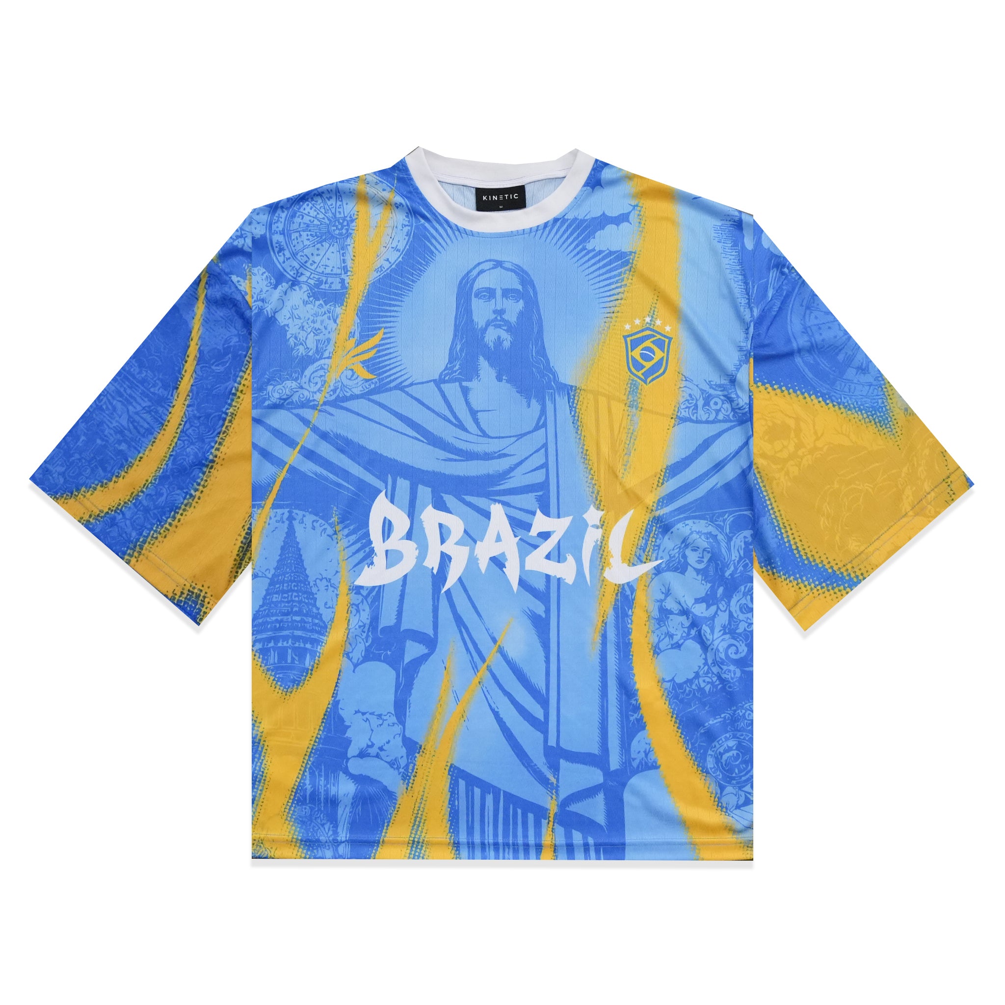 Brazil Blue World Cup Soccer Jersey