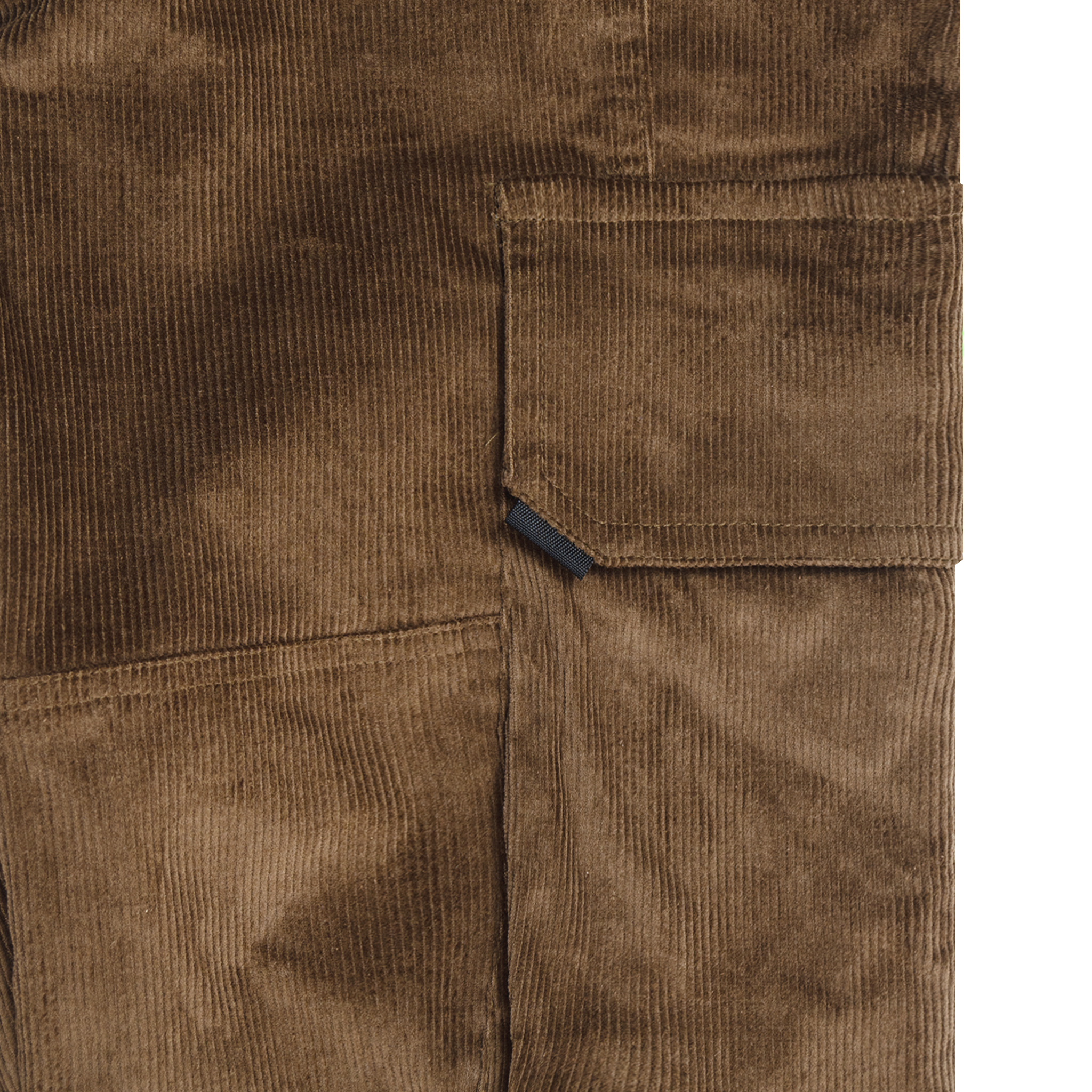 Mocha Corduroy Cargo Pants