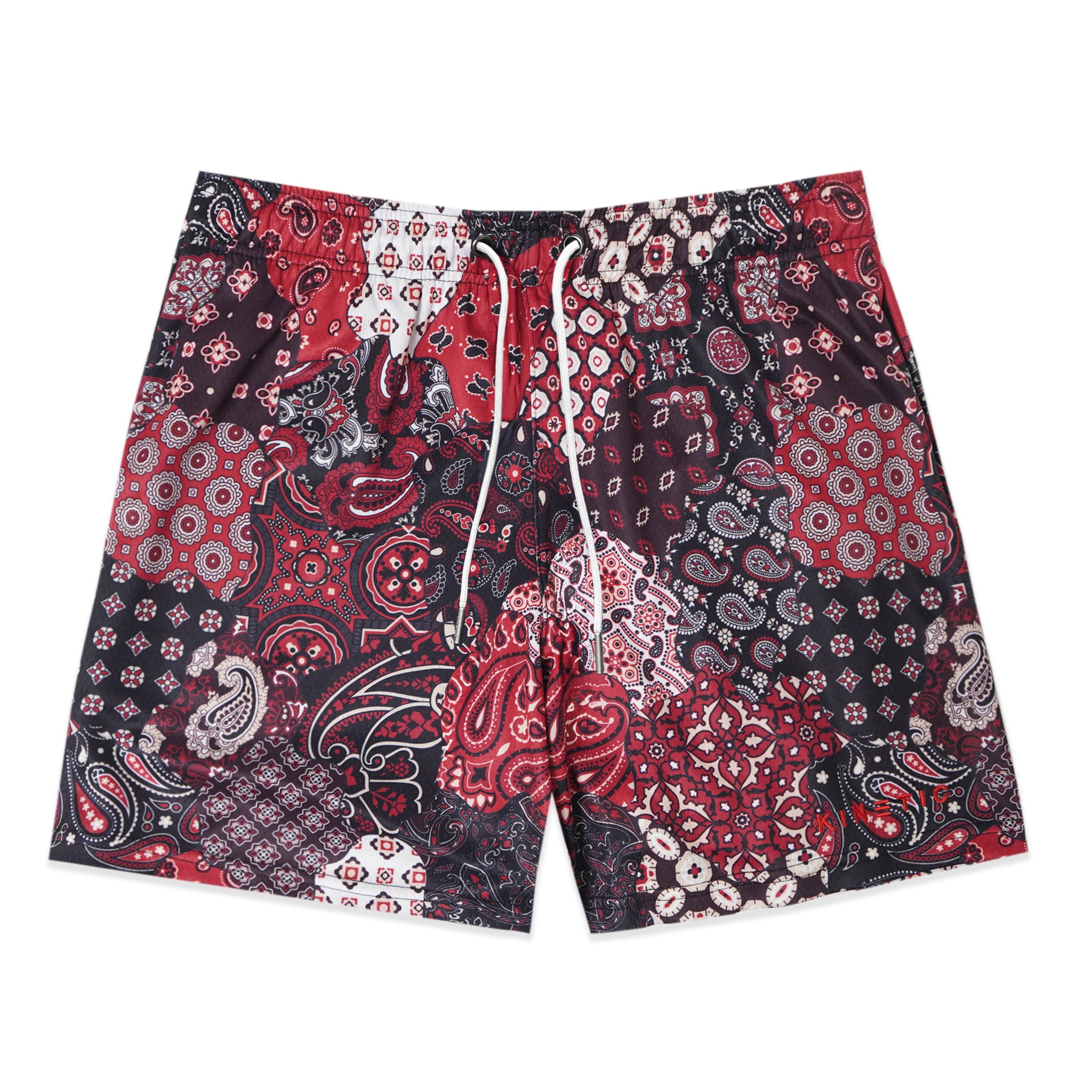 Crimson Tone Paisley Fundamental Short