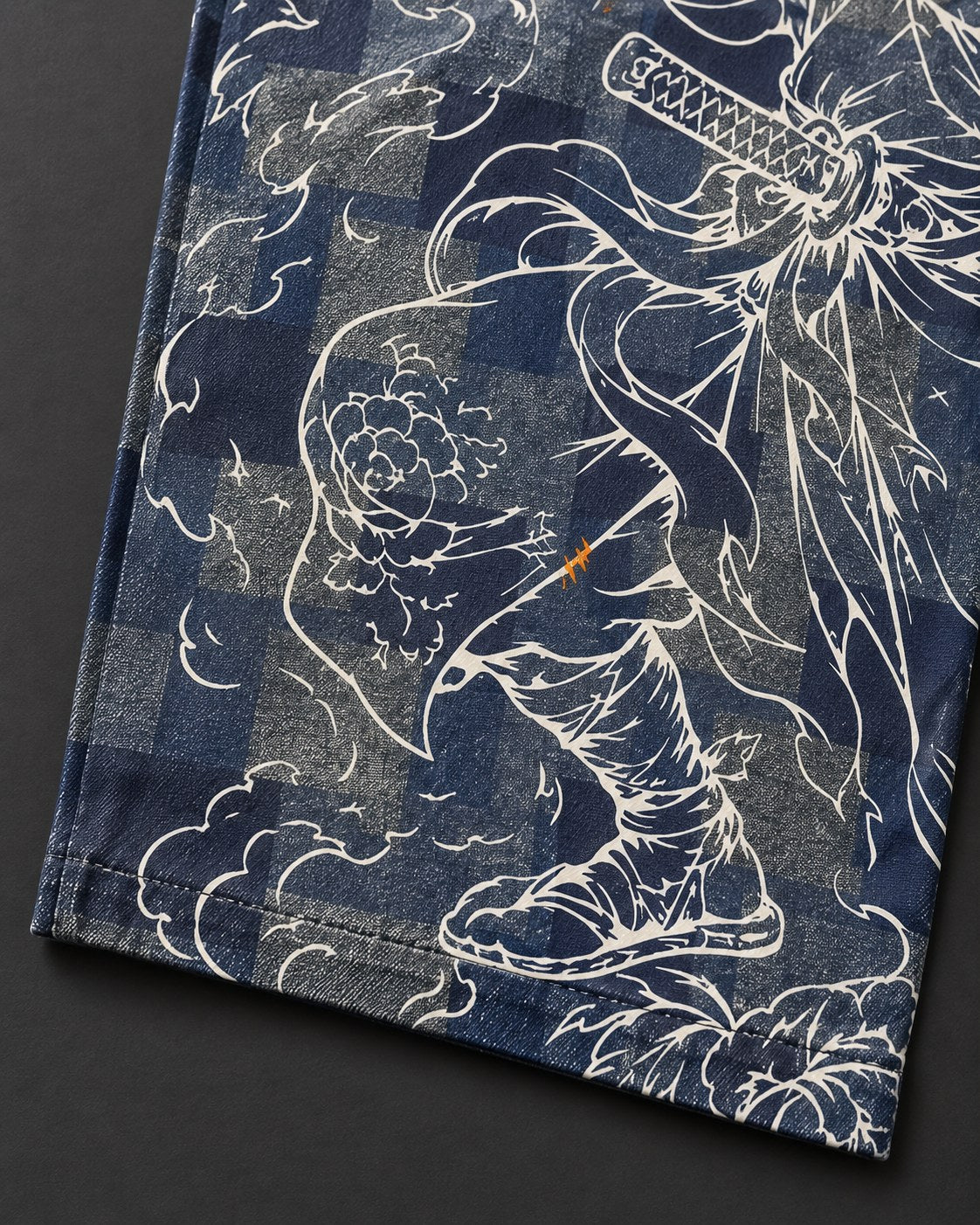 Ronin Denim Motif Pant